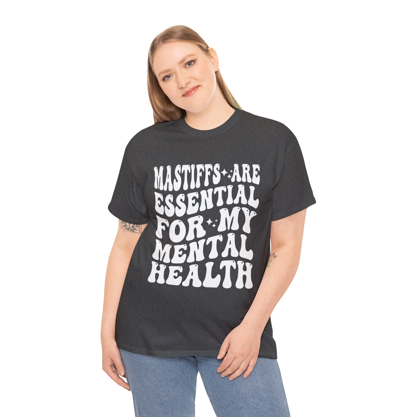 Mastiffs are Essential.... Unisex Heavy Cotton T Shirt