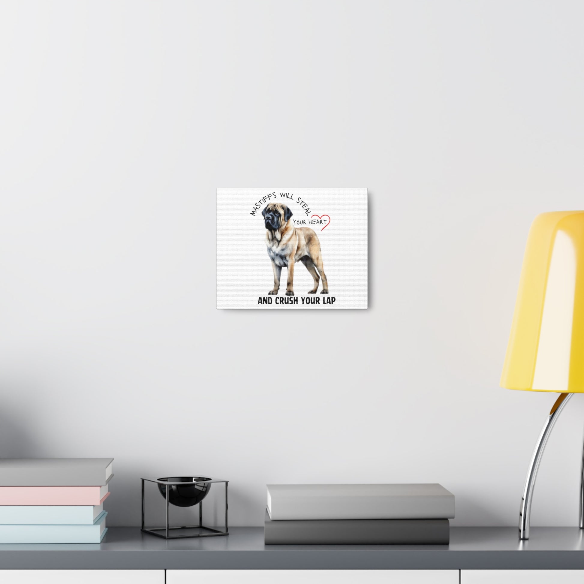 English Mastiff Canvas Gallery Wraps