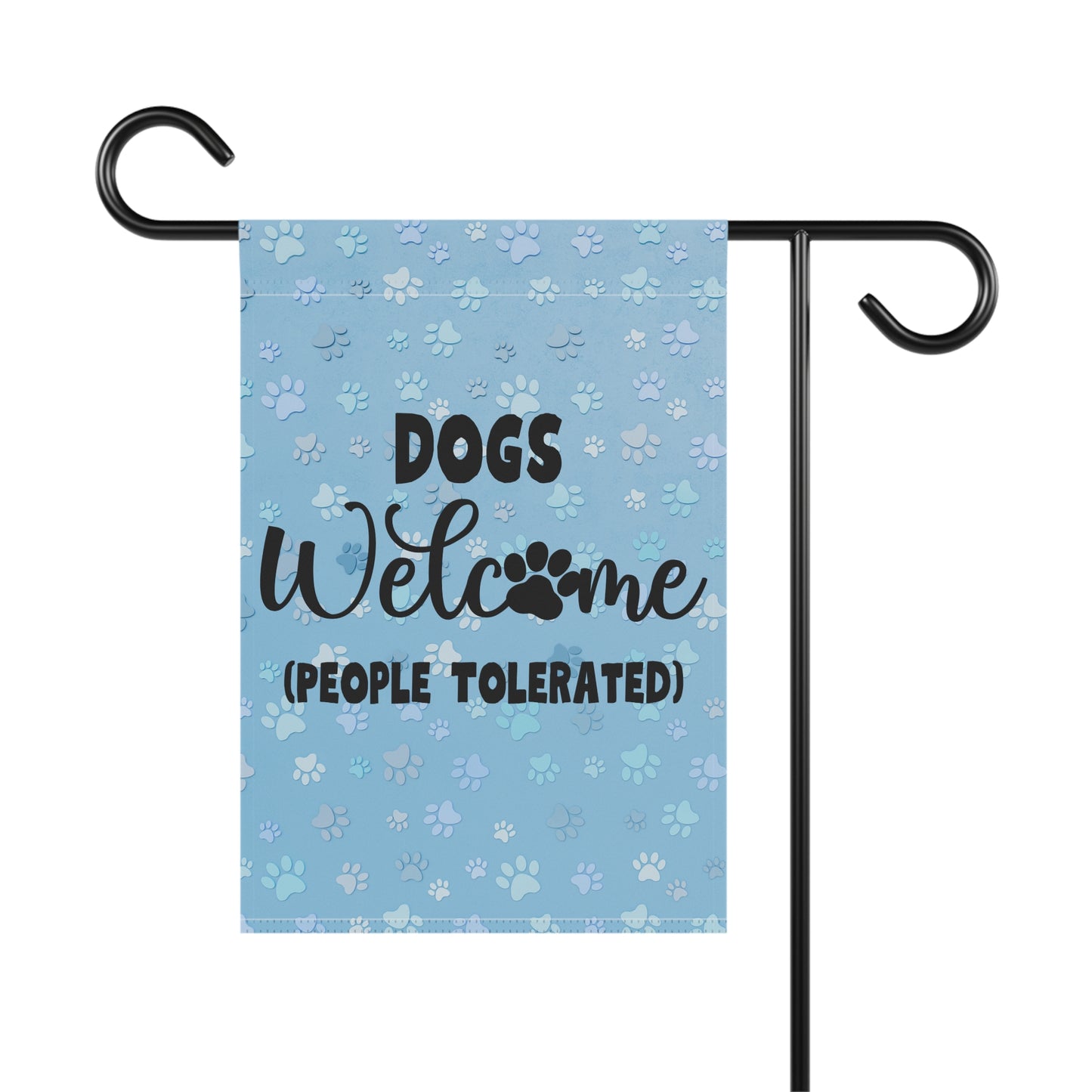 Dogs Welcome Garden & House Banner