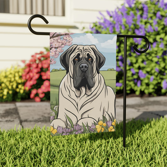 Mastiff Spring Garden Flag 12'' × 18''