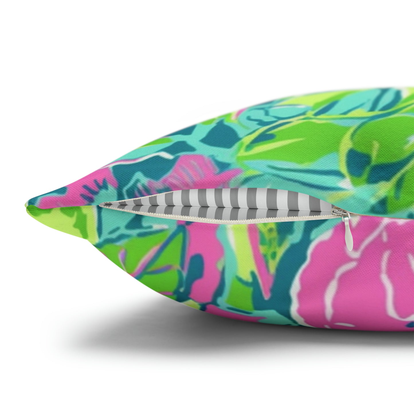 Lilly Inspired Spun Polyester Square Pillow Case