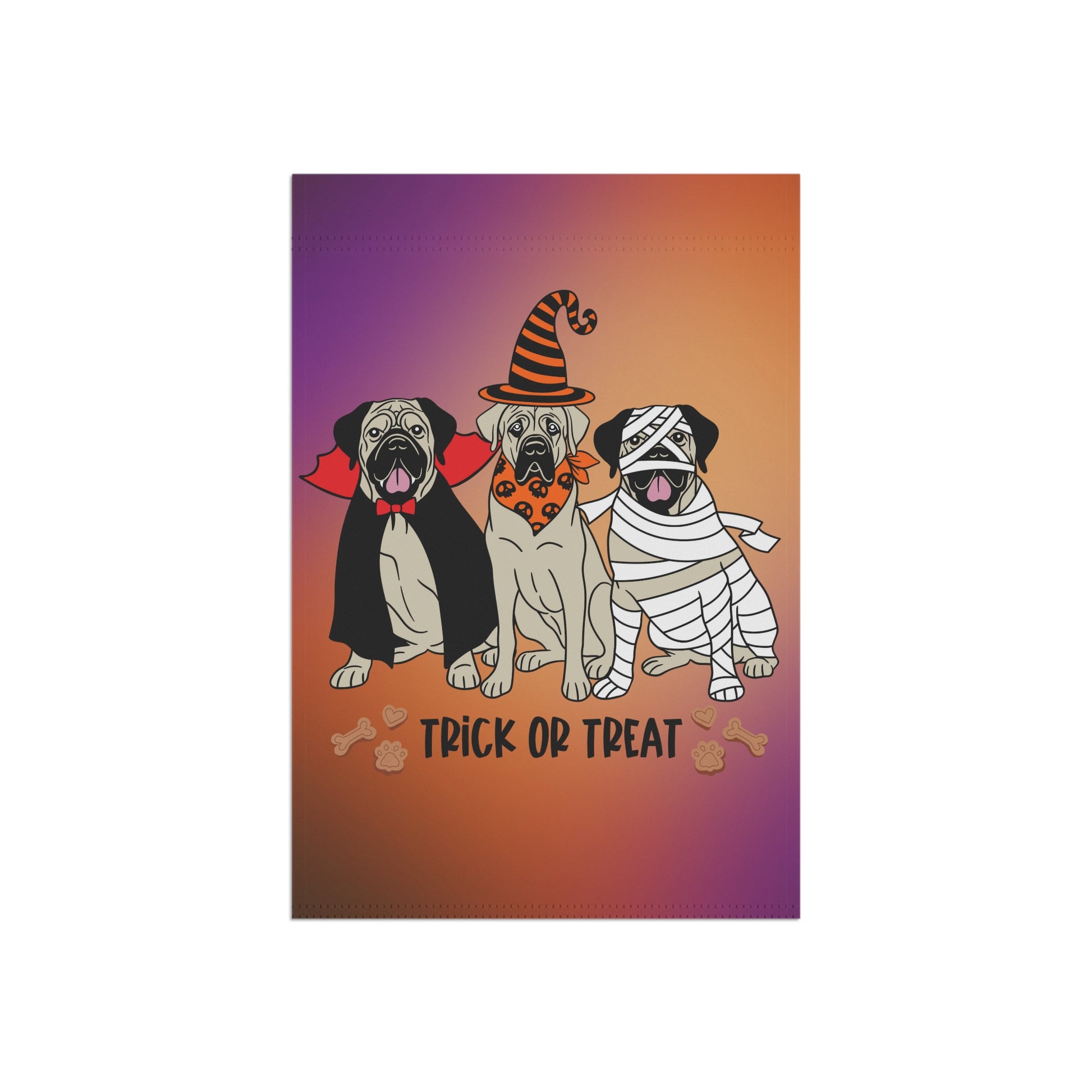 Halloween Mastiff Garden Flag (4)