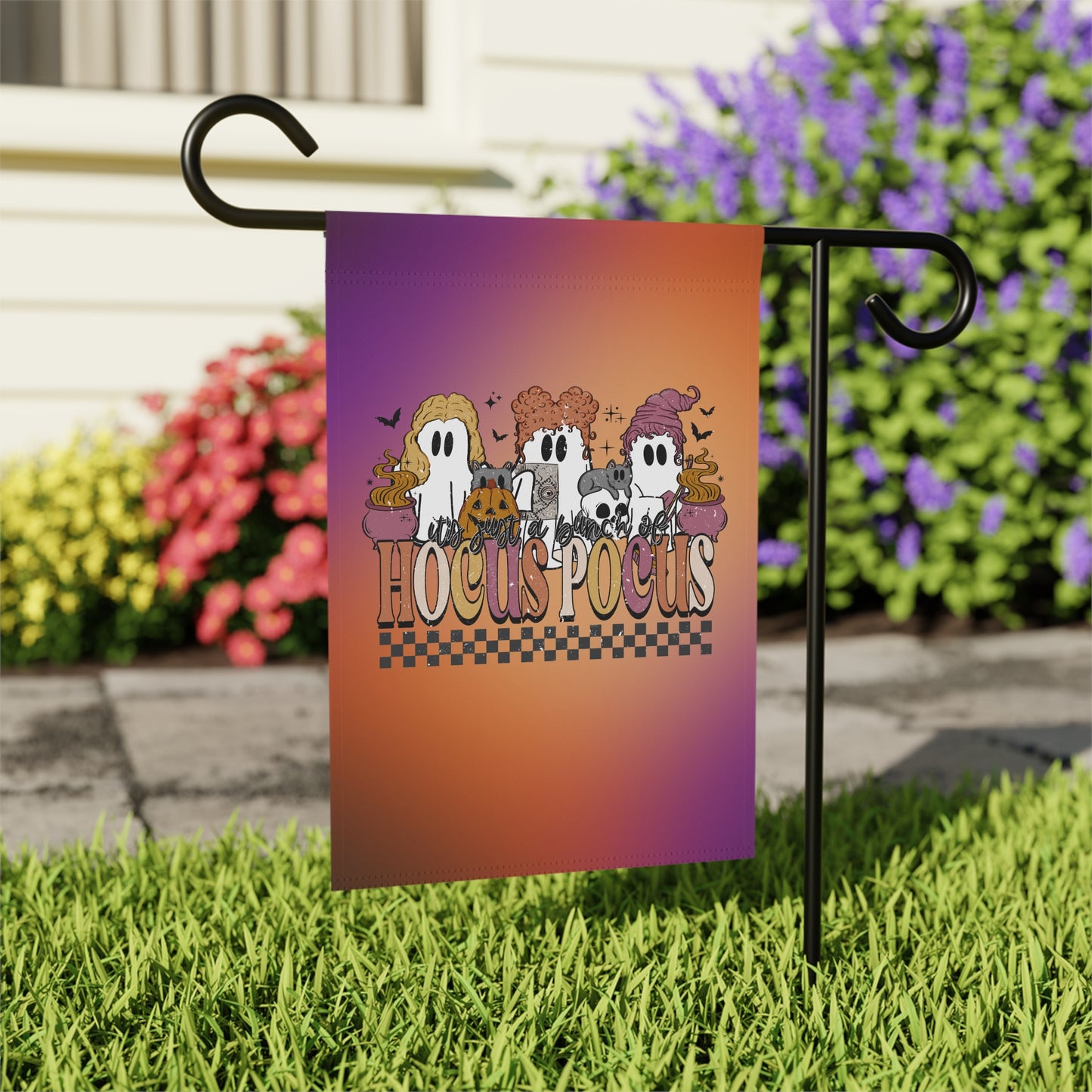 Hocus Pocus Garden Flag