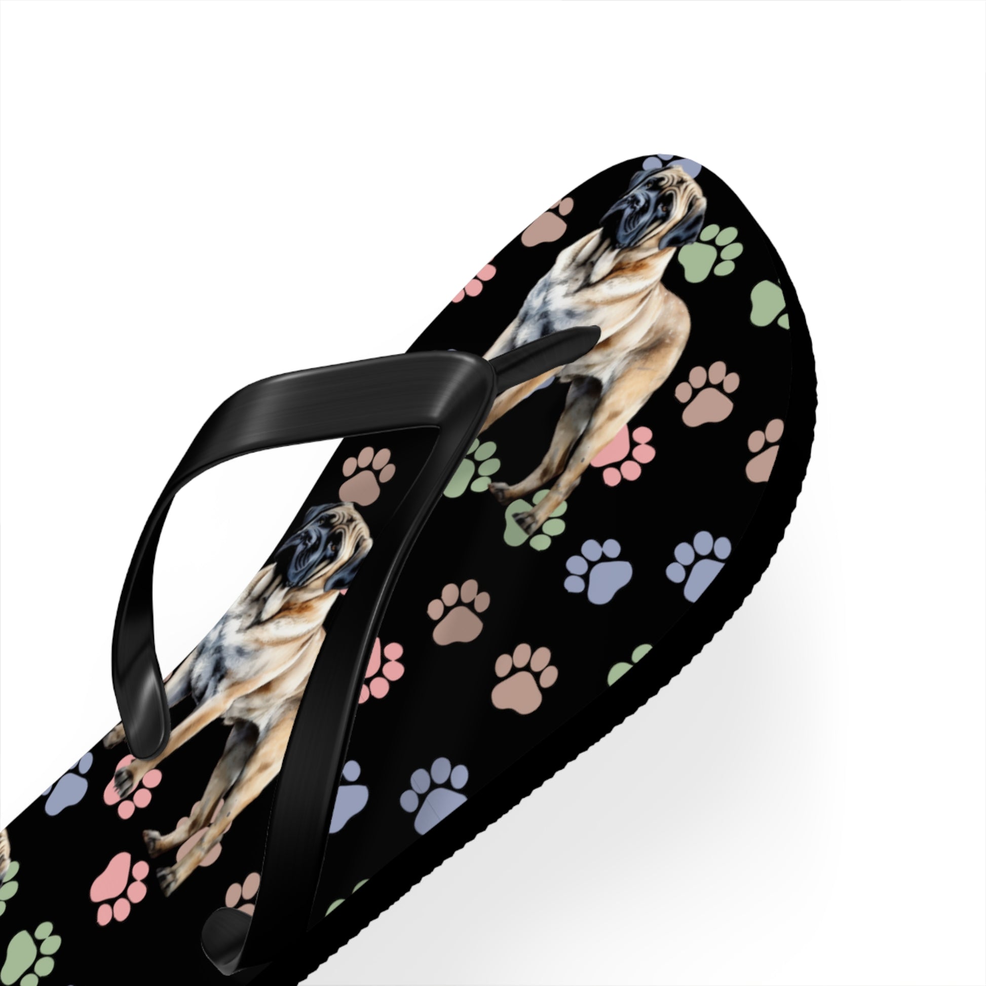 English Mastiff Flip Flops