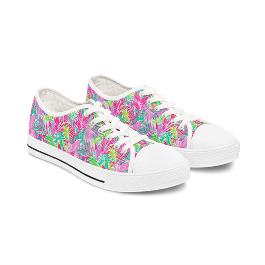 Lilly Inspired #4 Women's Low Top Sneakers White sole