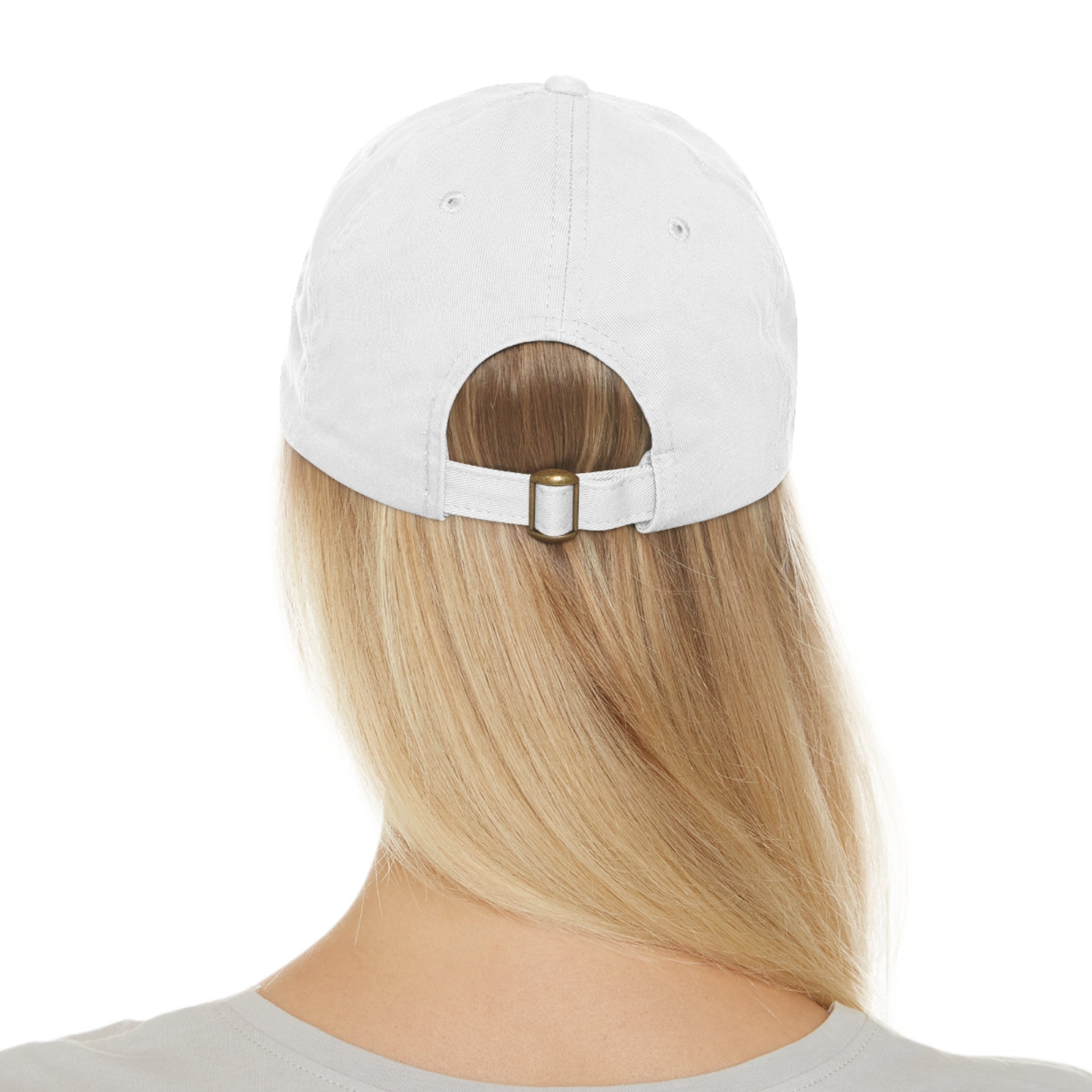 Miami Dolphins Dad Hat with Leather Patch (Rectangle)