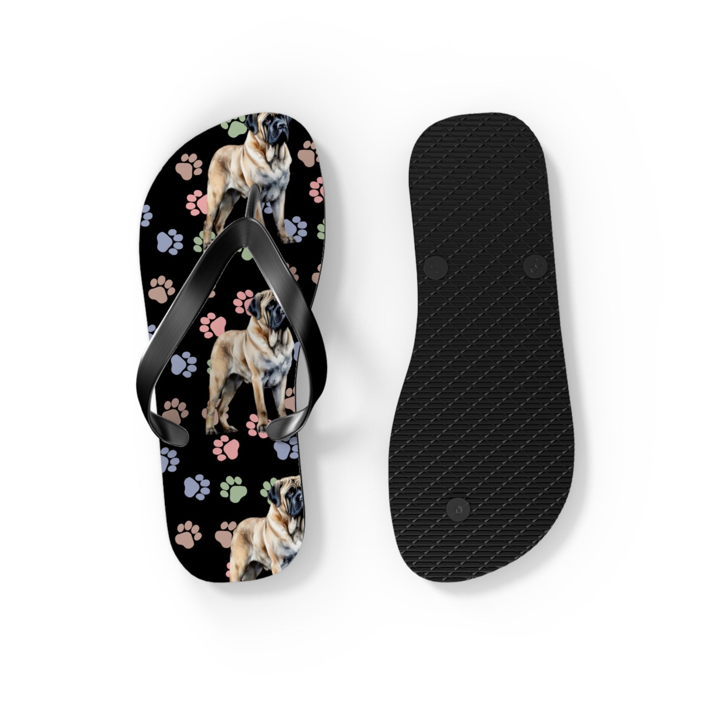 English Mastiff Flip Flops