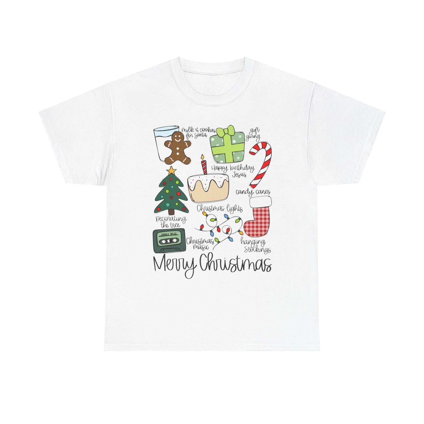 Christmas Things Unisex Heavy Cotton Tee