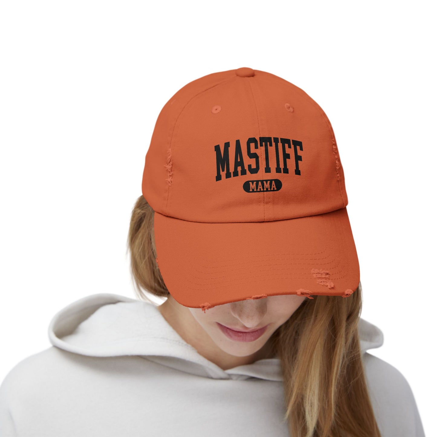 Mastiff Mama Distressed Cap