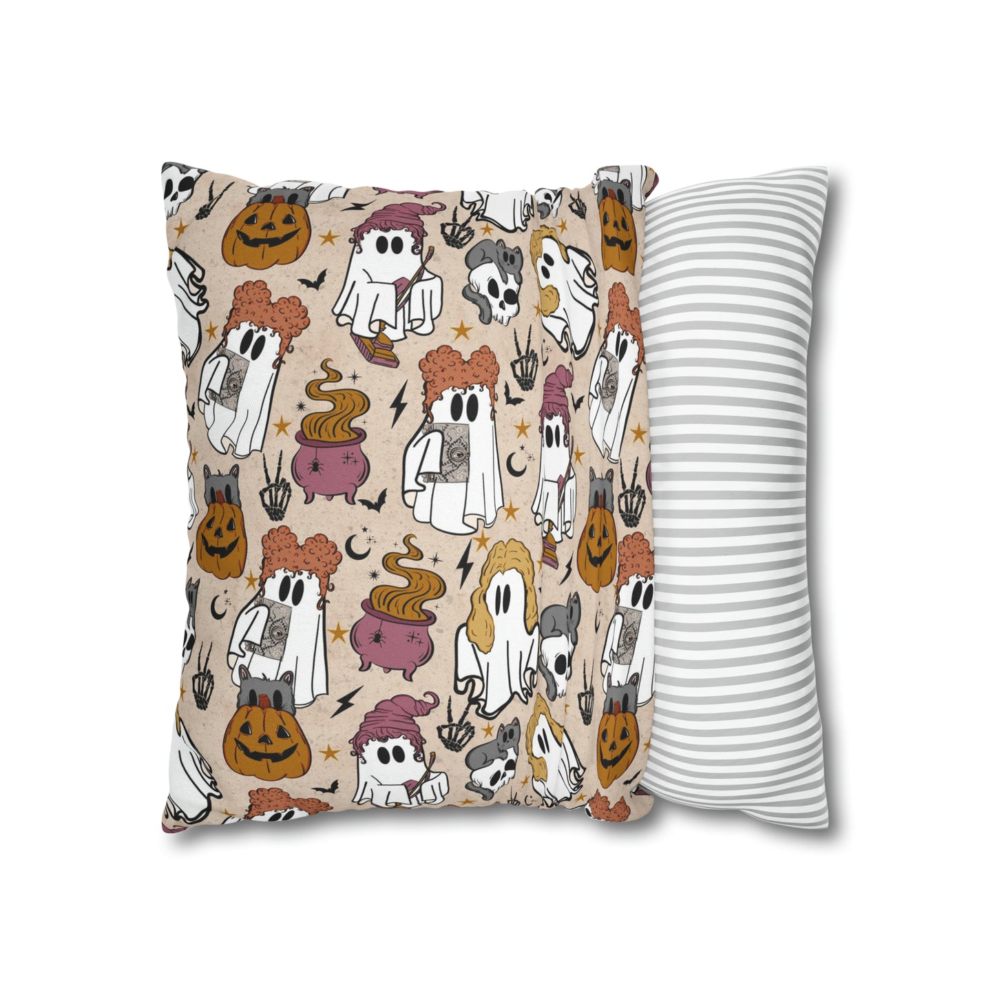 Hocus Pocus Spun Polyester Square Pillow Case