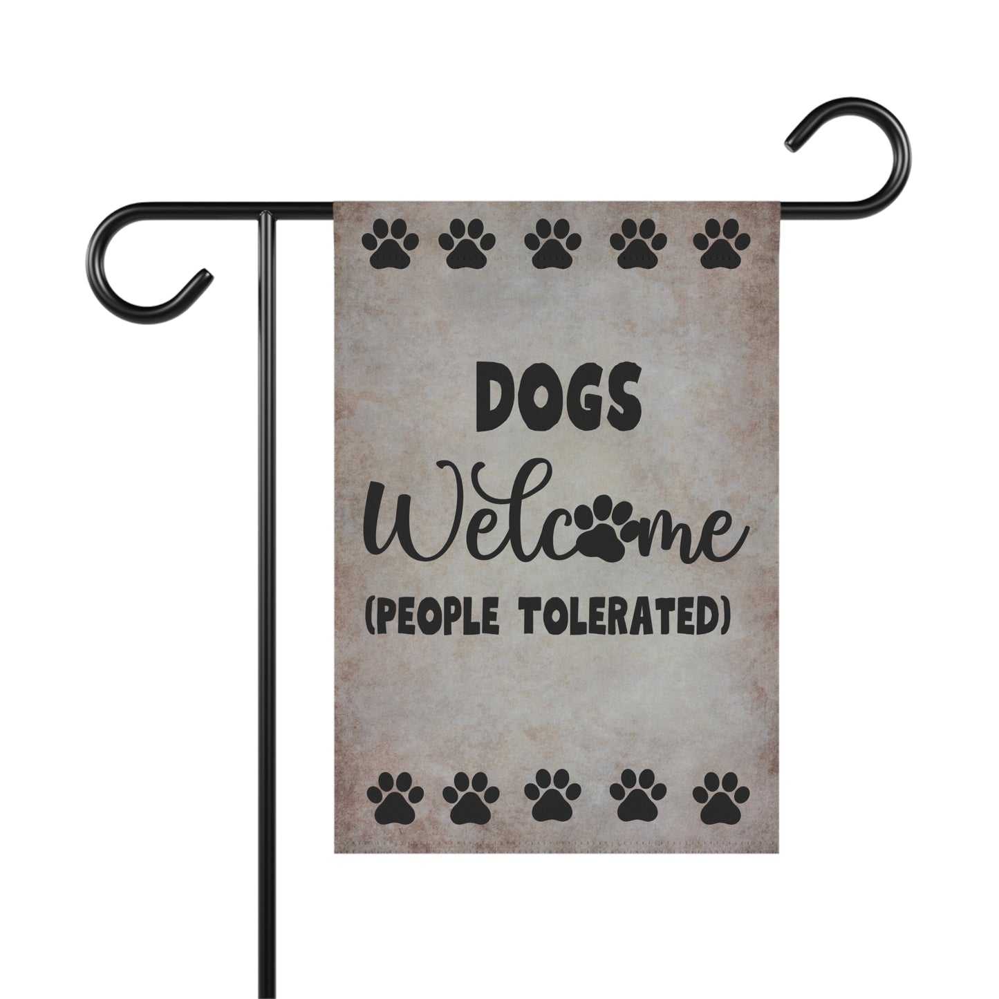 Dogs Welcome Garden & House Banner