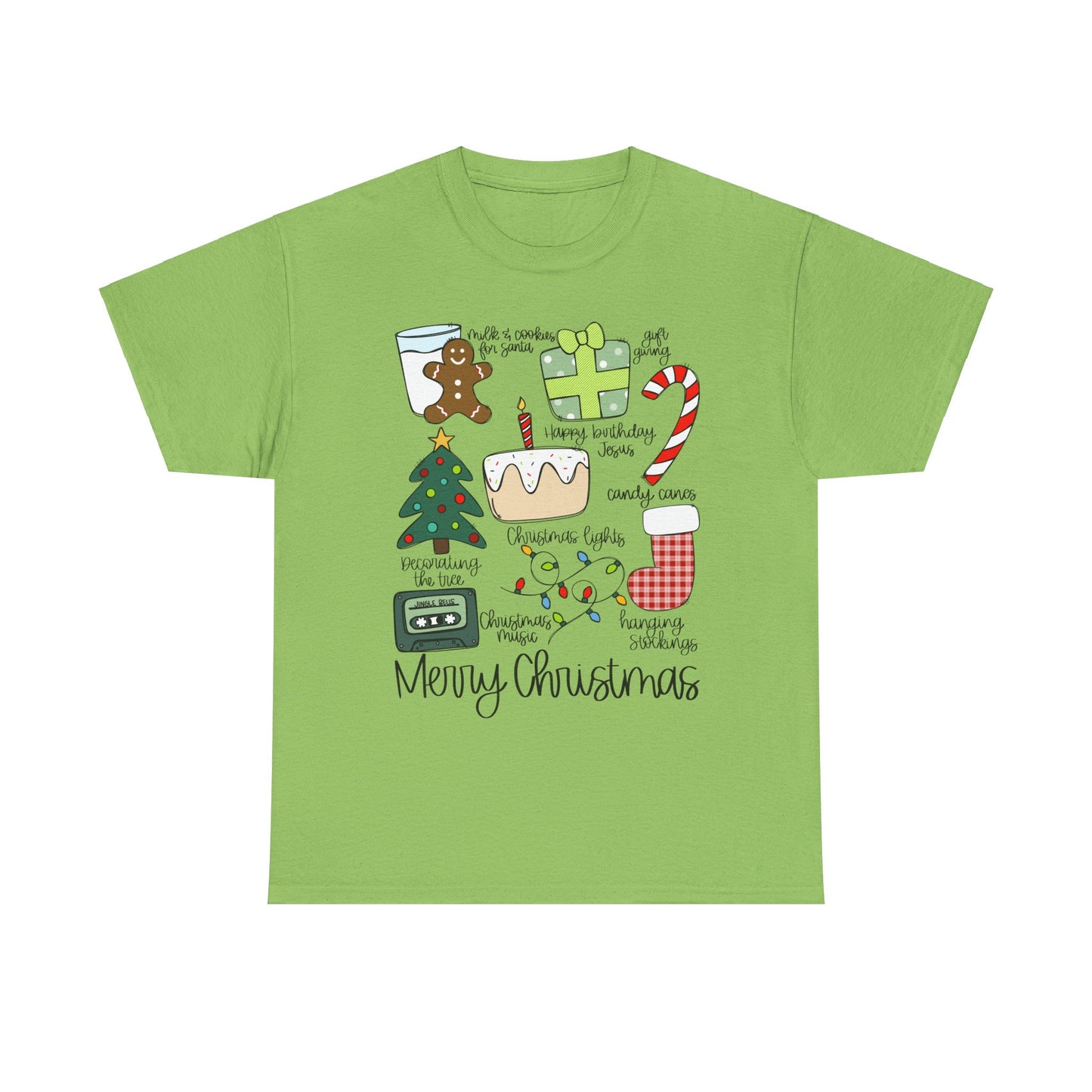 Christmas Things Unisex Heavy Cotton Tee