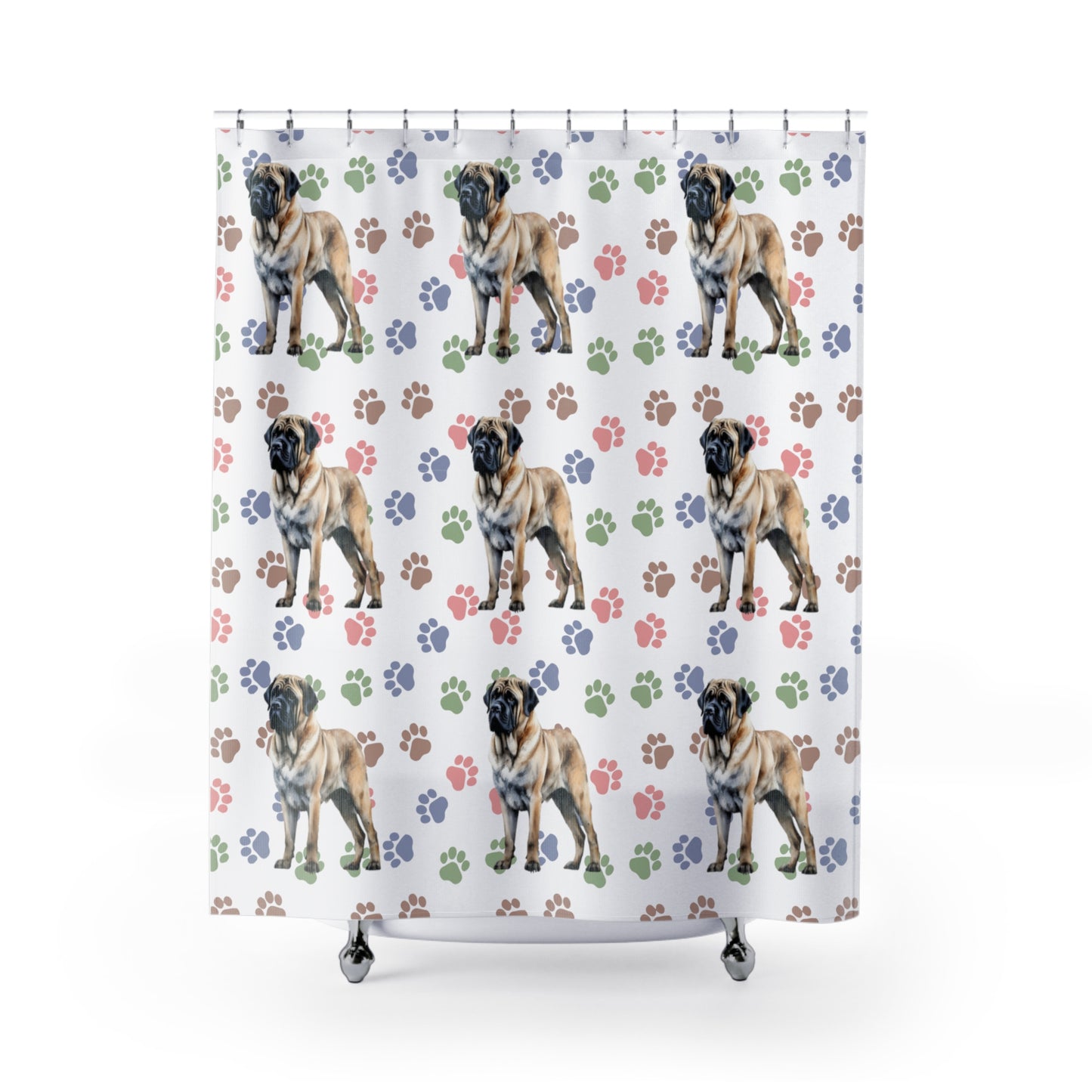 English Mastiff Shower Curtain