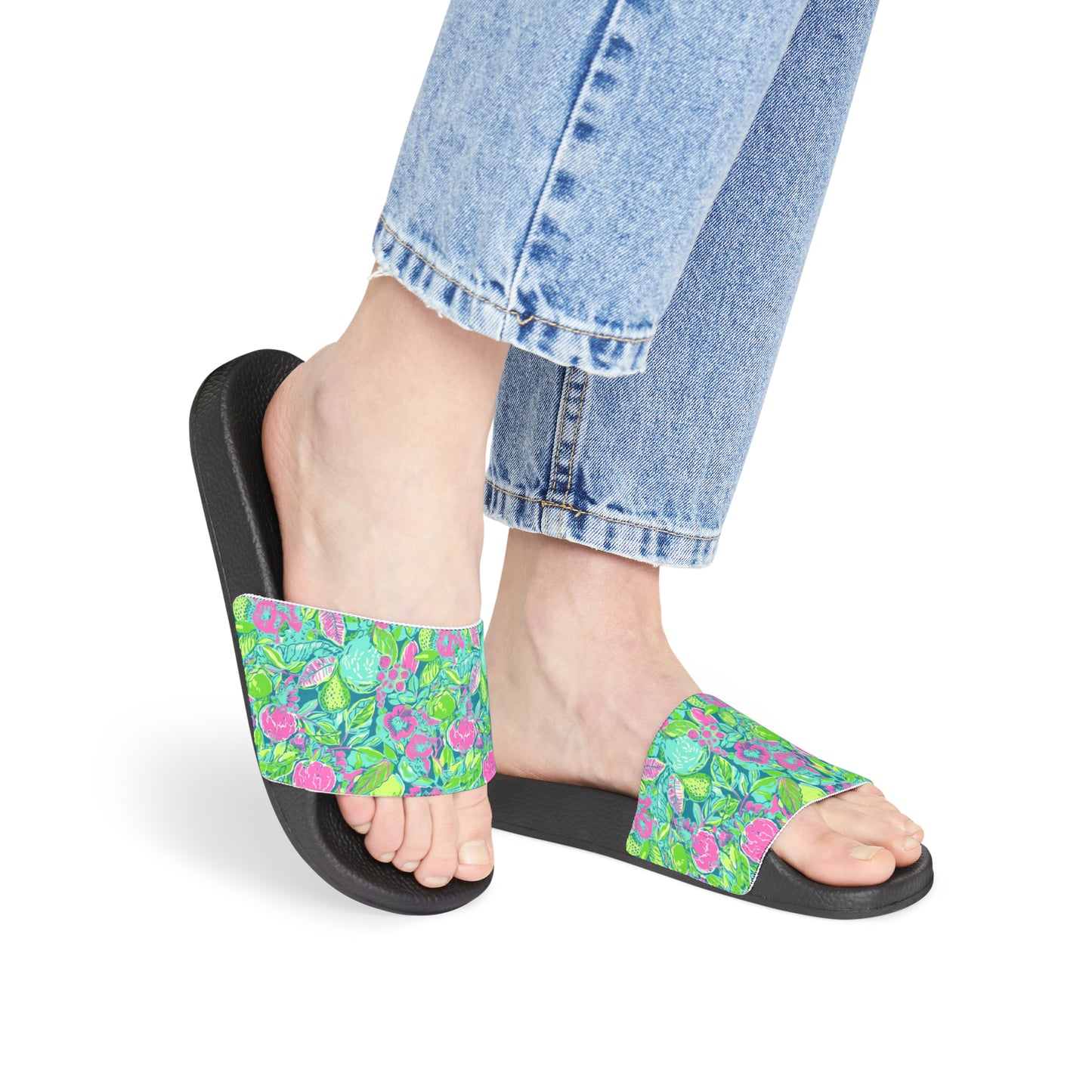 Lilly Inspired Women's PU Slide Sandals