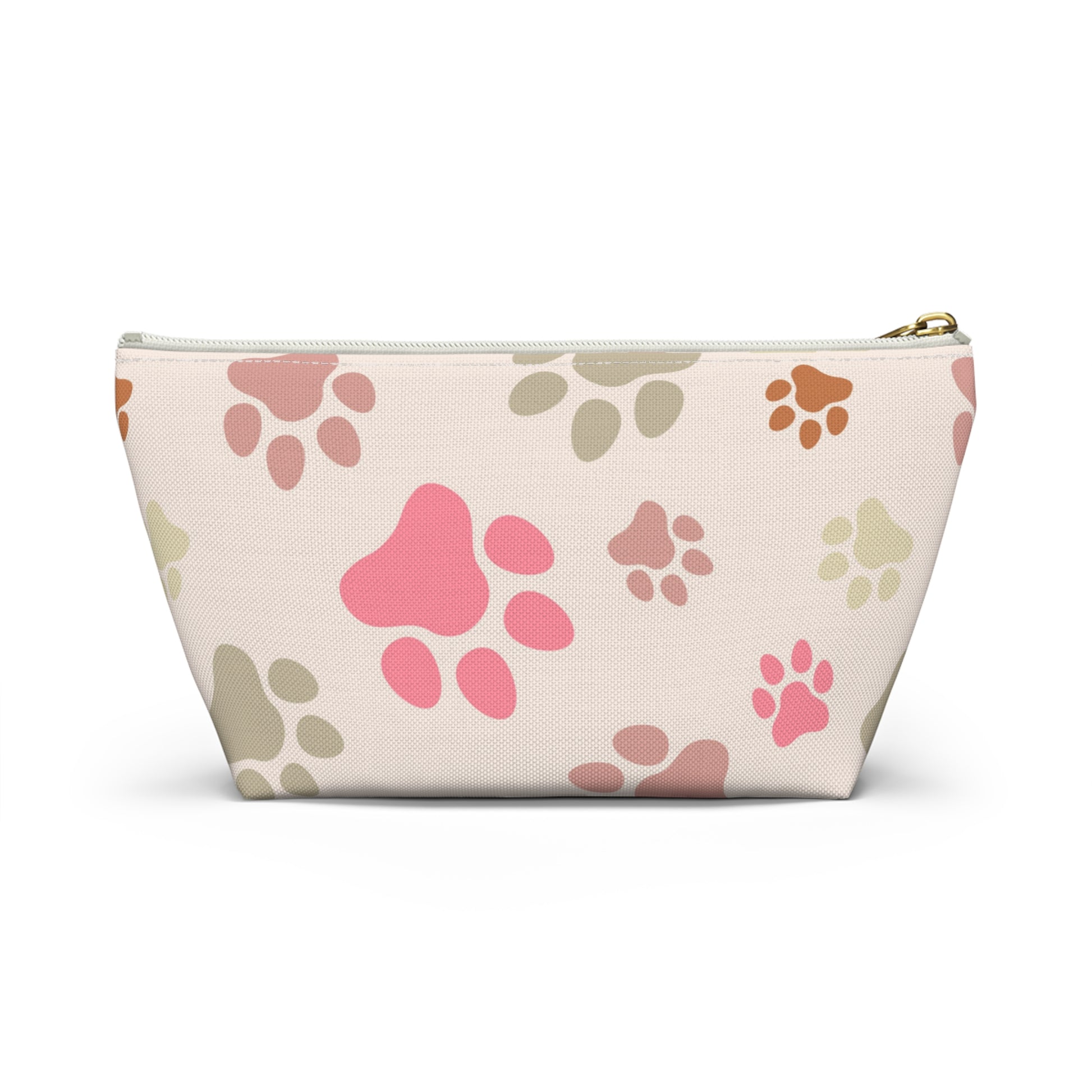 Paw Print Accessory Pouch w T-bottom