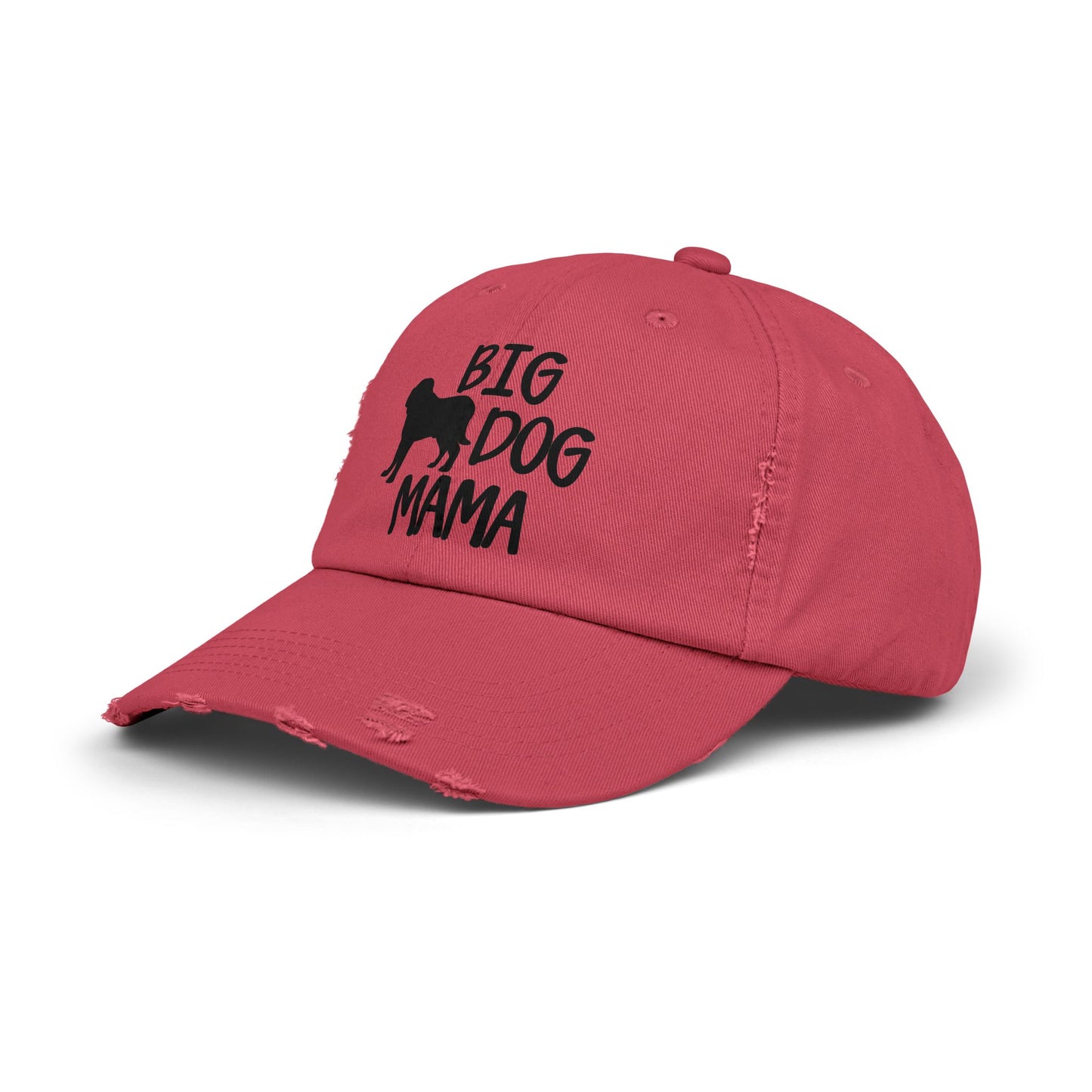 Big Dog Mama Unisex Distressed Cap - Perfect Gift for Dog Lovers