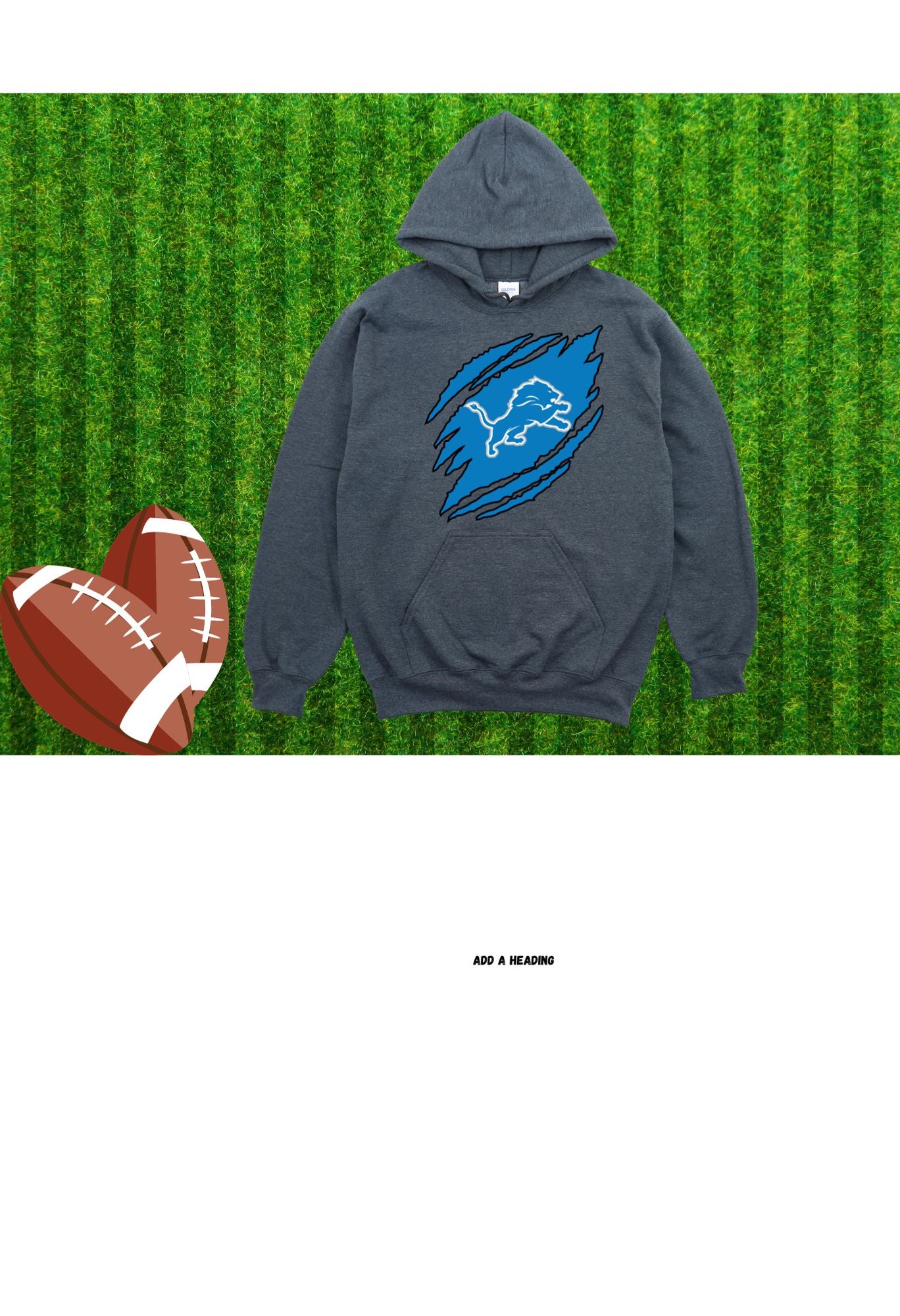 Detroit Lions T Shirt/Sweatshirt