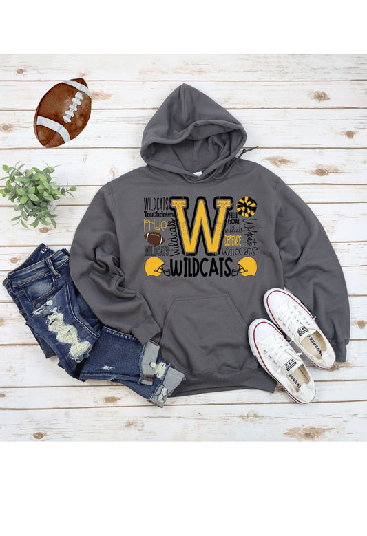 Wildcats Square T Shirt/Sweatshirt