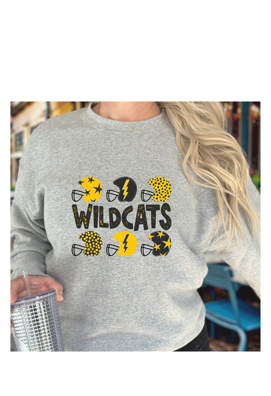 Wildcats Helmets T Shirt/Sweatshirt