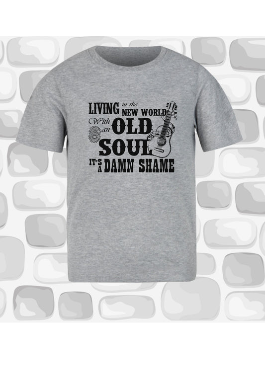 Livin' in the New World (Guitar).... Oliver Anthony T Shirt