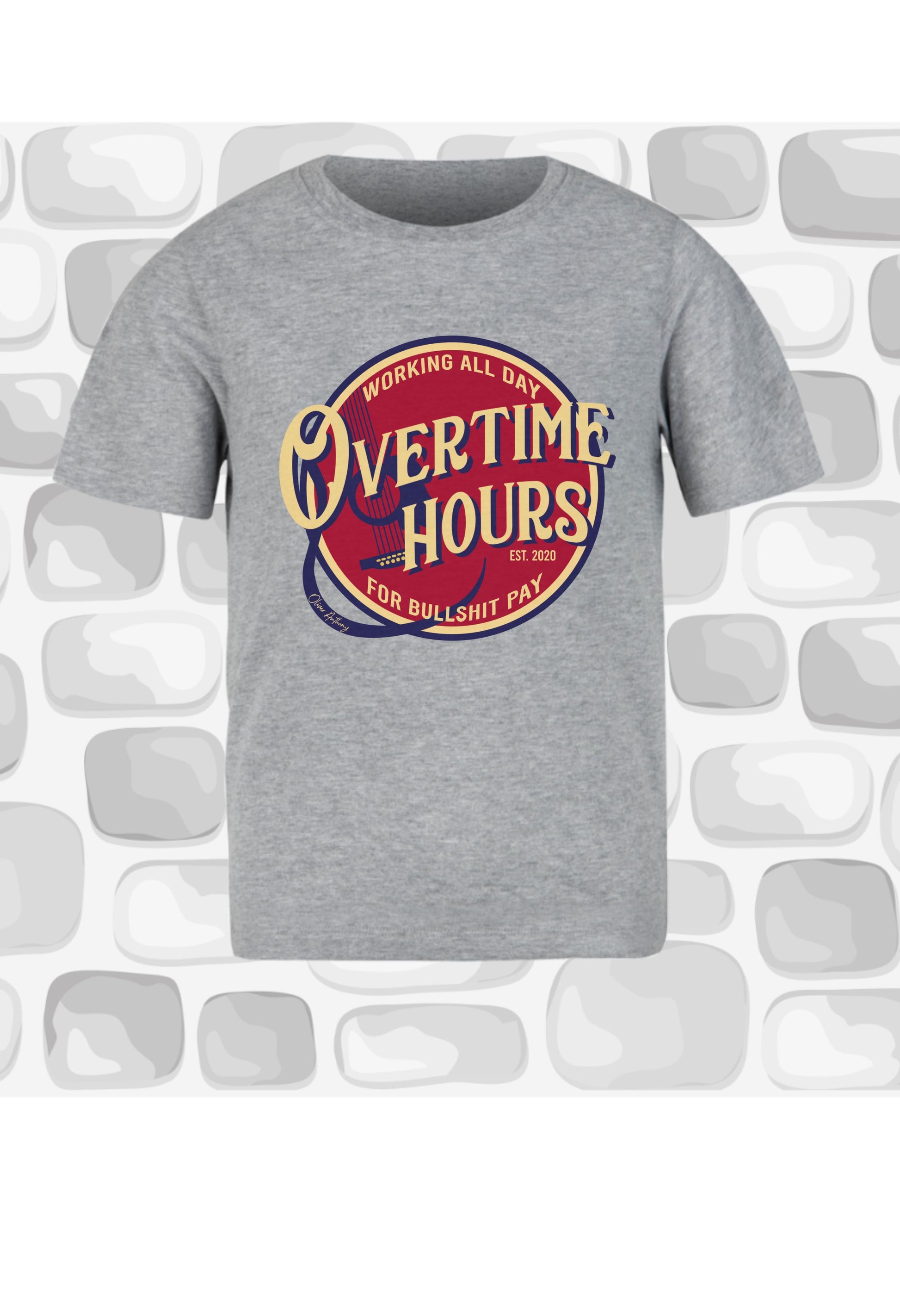 Overtime Hours.... Oliver Anthony T Shirt