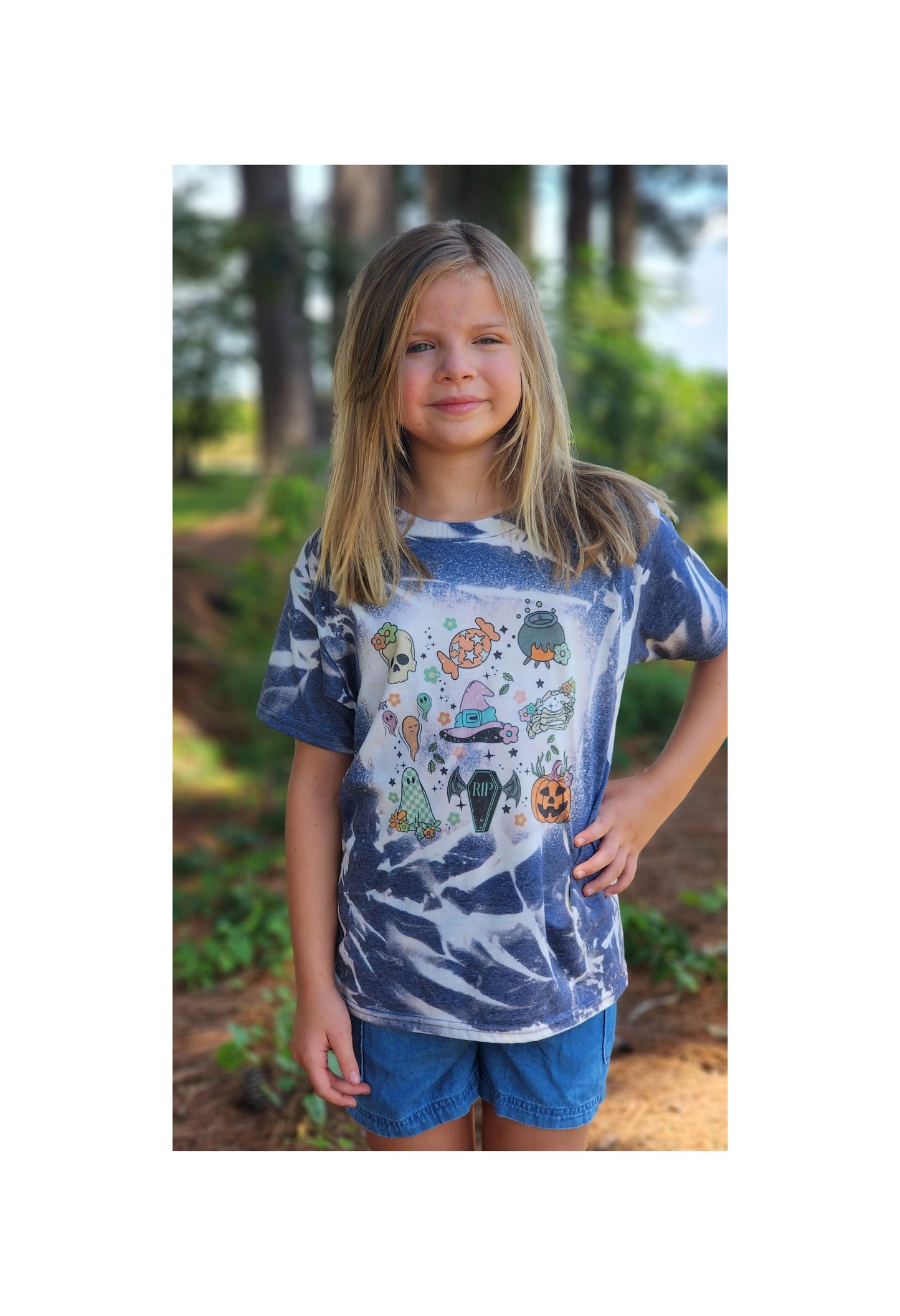 Cute Halloween Youth T Shirt (msg for adult sz)