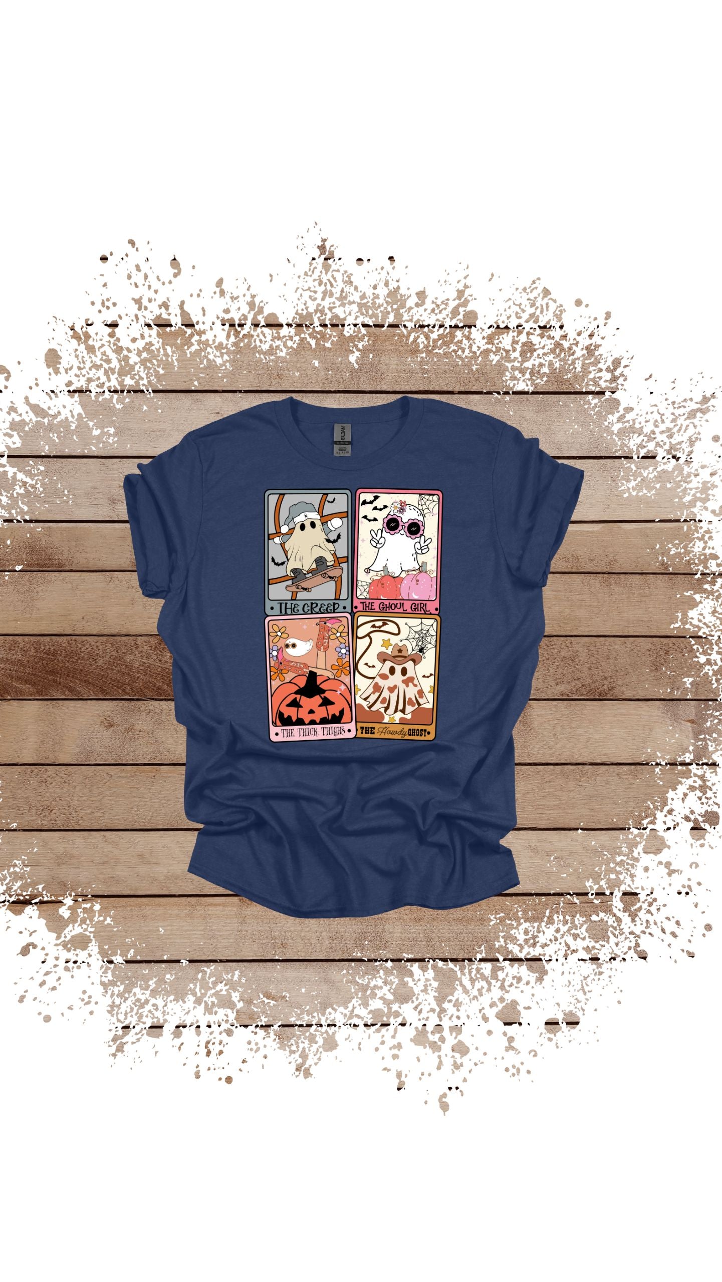 Halloween Cards T shirt (Sand)