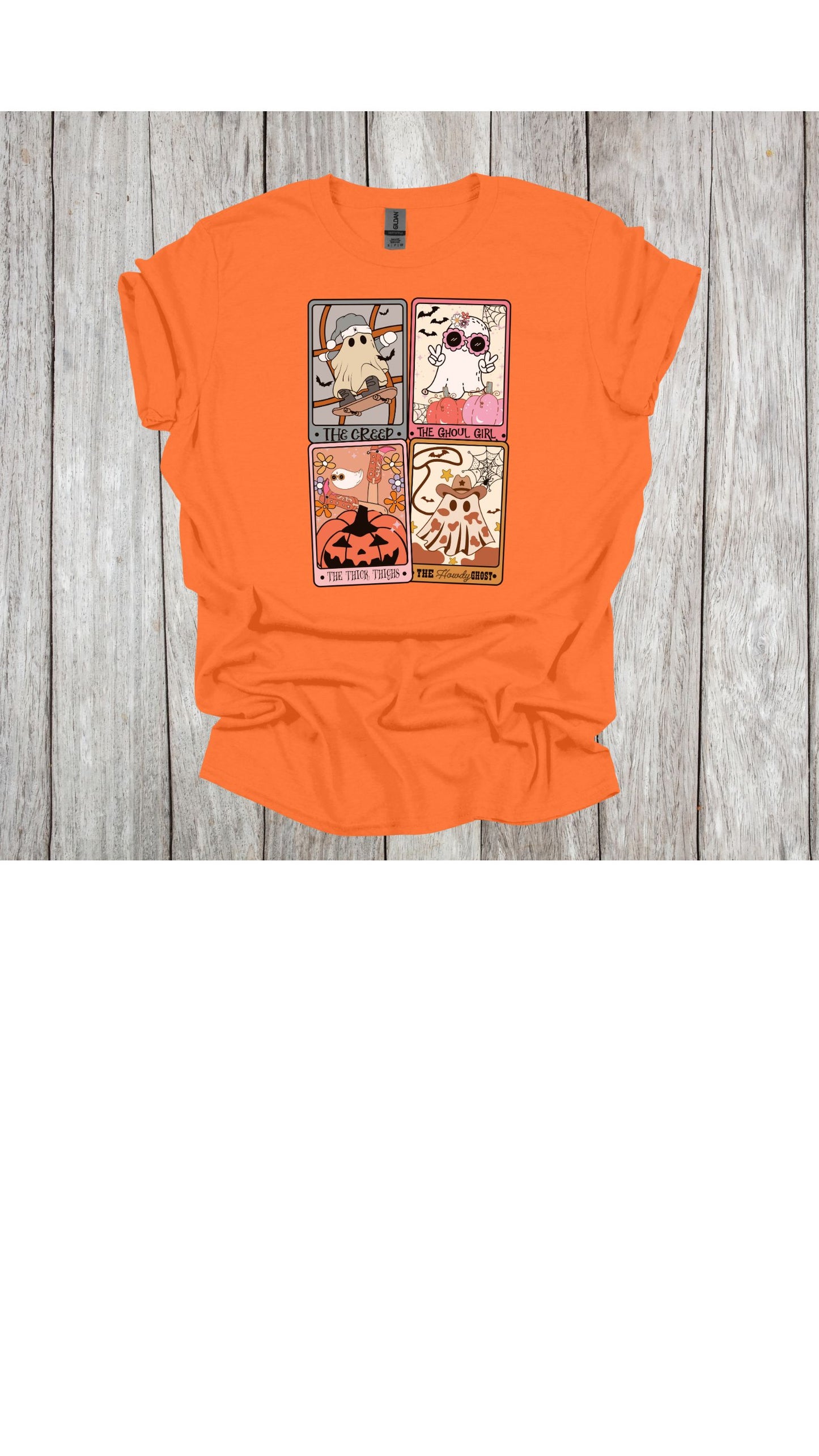 Halloween Cards T shirt (Sand)