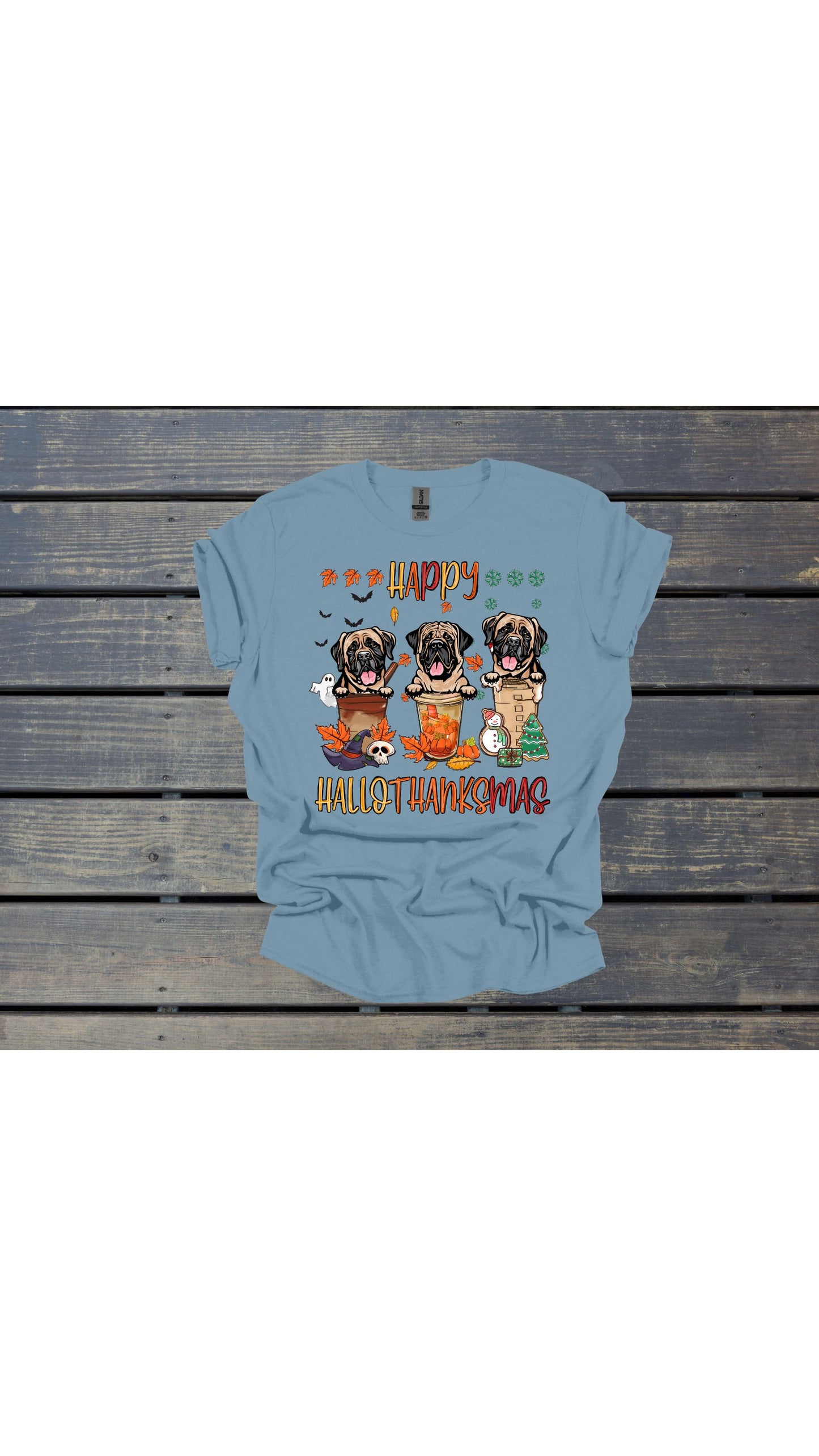 Hallothanksmas Mastiff T Shirt/Sweatshirt