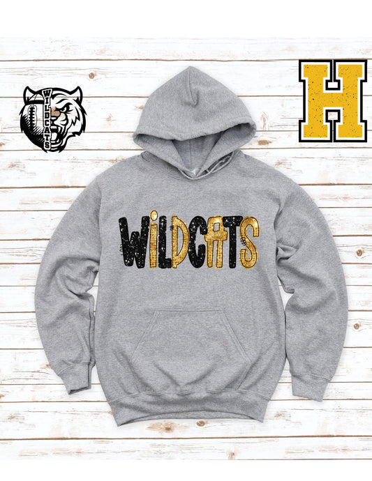 Wildcats Sparkle T Shirt/Sweatshirt/Hoodie