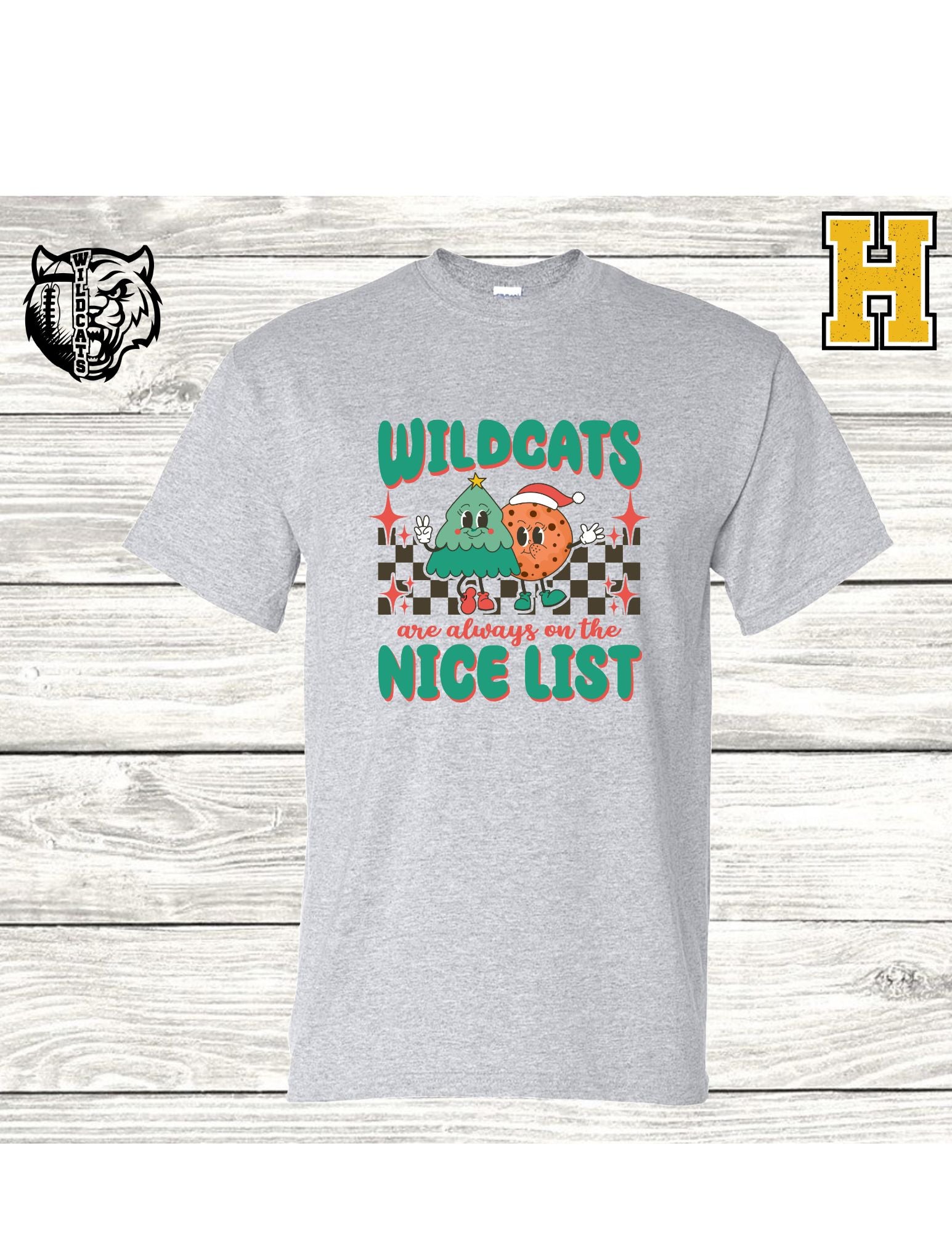 Wildcats Nice List T Shirt/Sweatshirt/Hoodie