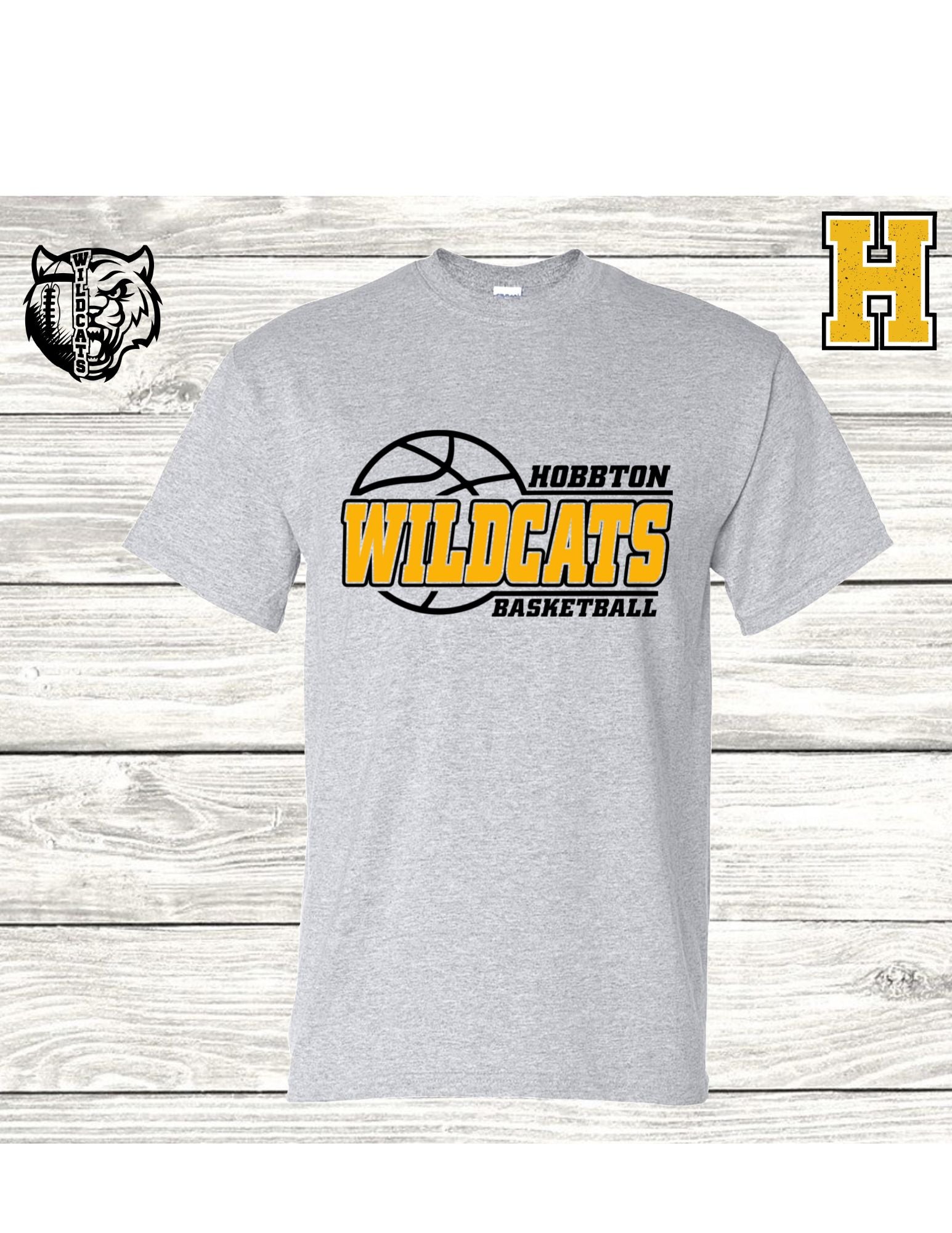 Hobbton Wildcat Basketball T Shirt/Sweatshirt/Hoodie