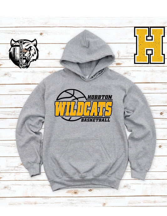 Hobbton Wildcat Basketball T Shirt/Sweatshirt/Hoodie