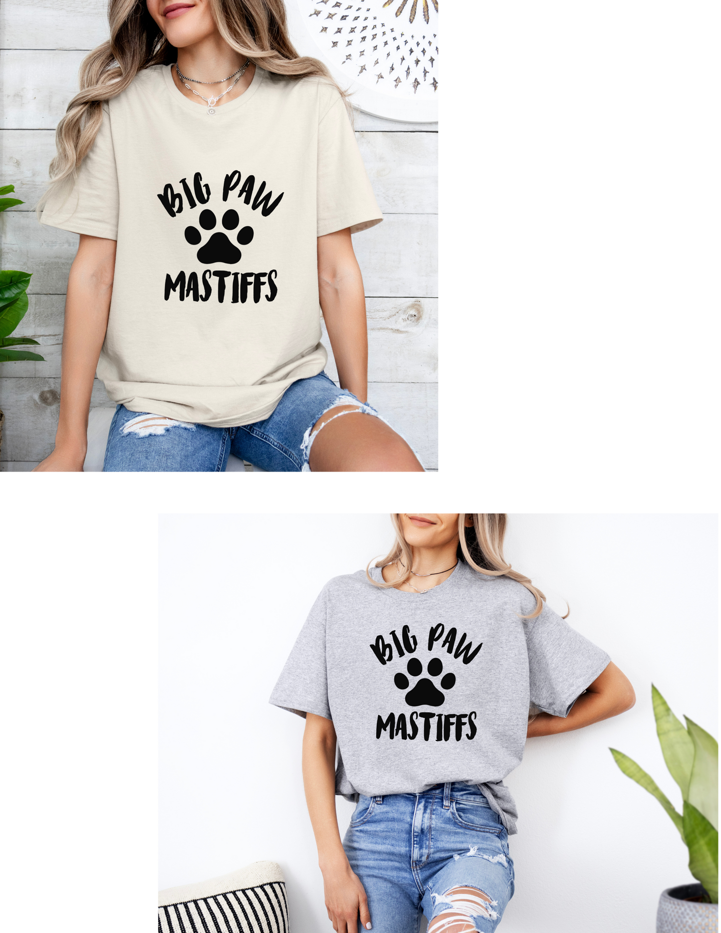 Big Paw Mastiffs T Shirt/ Sweatshirt