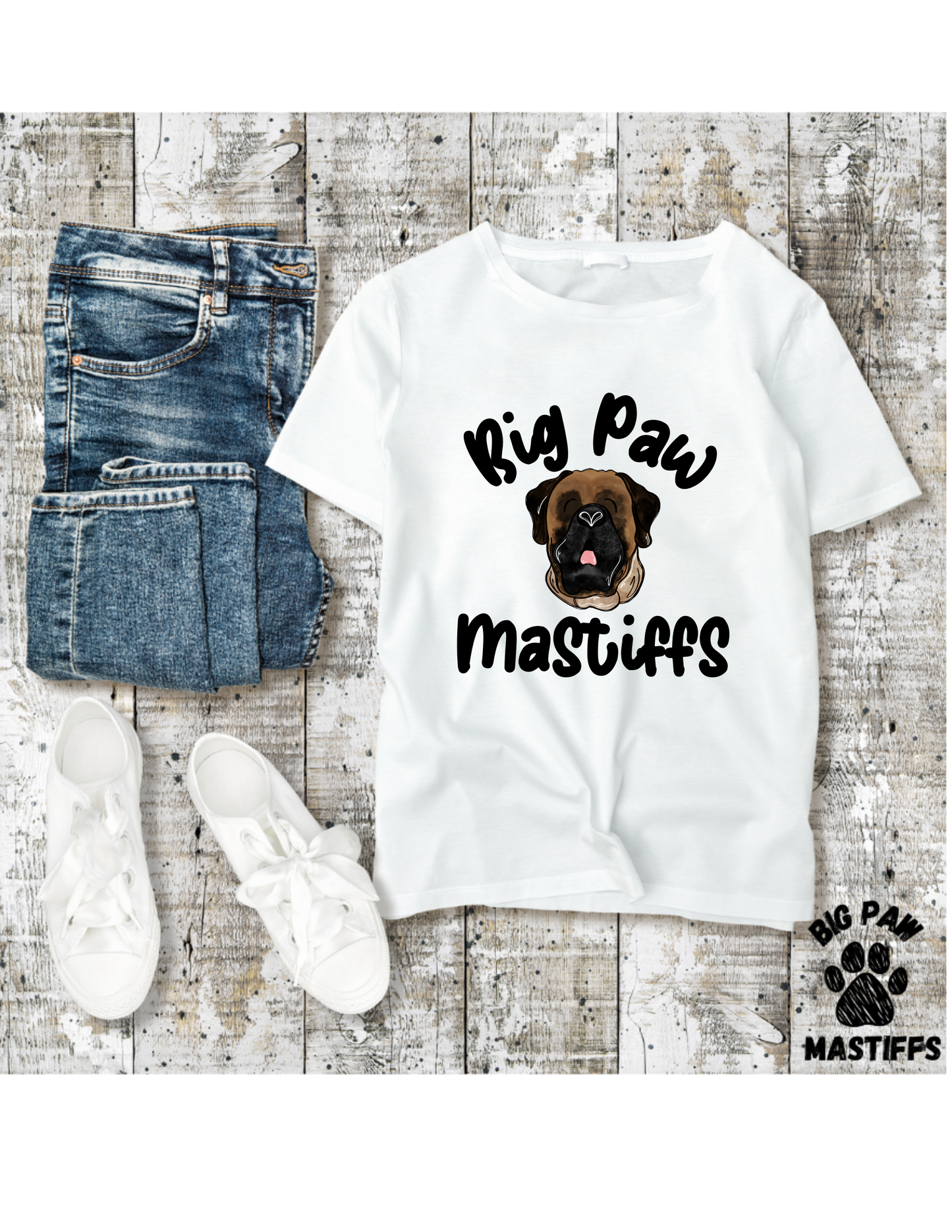 Big Paw Mastiffs  T Shirt/ Sweatshirt #3
