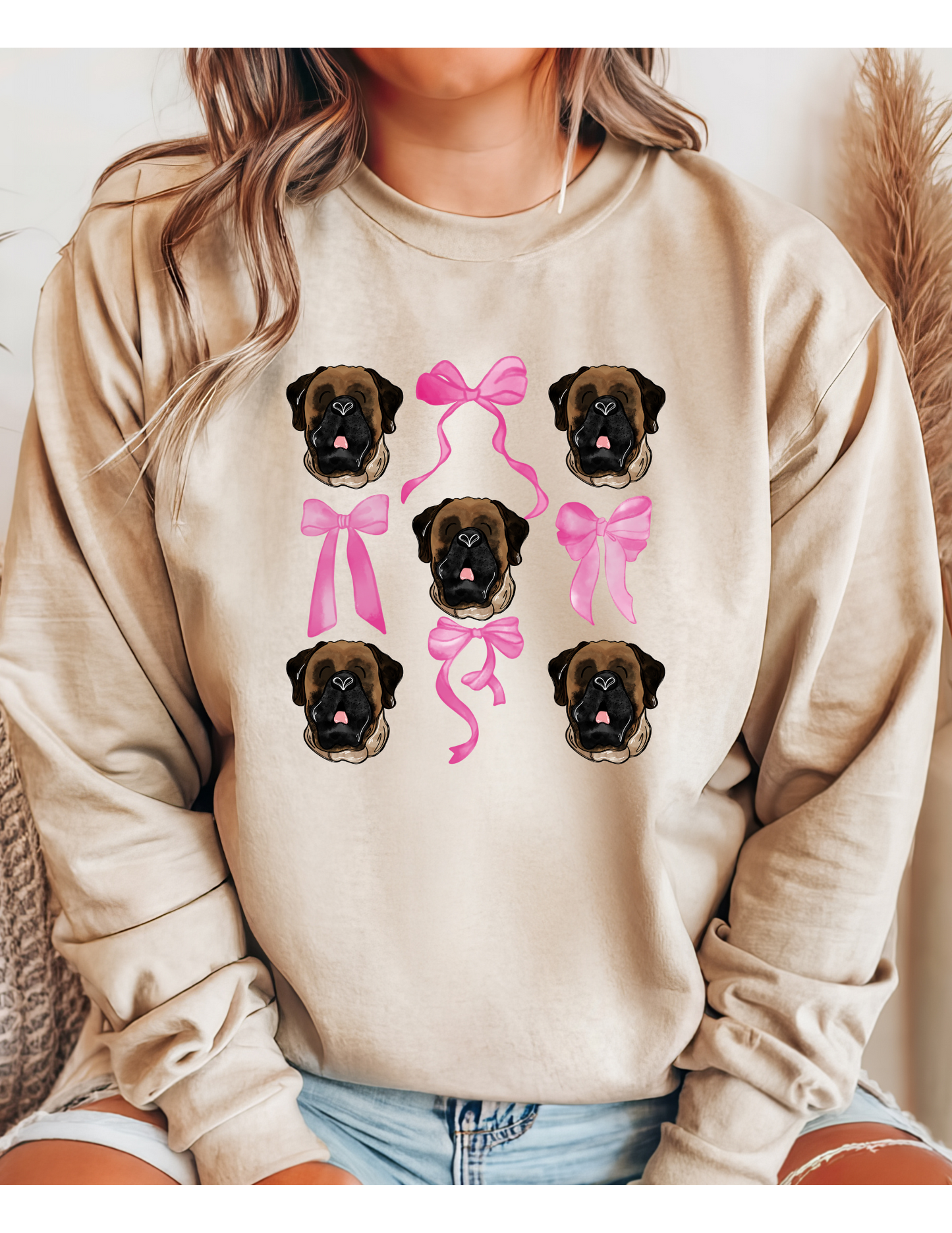 Mastiff  Coquette Bows T Shirt/Sweatshirt
