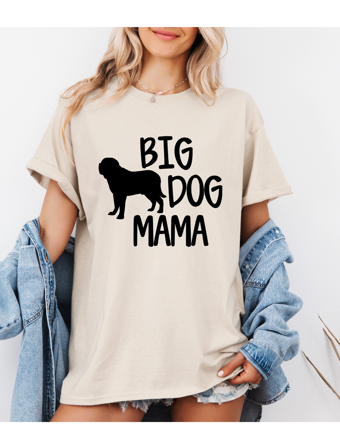 Big Dog Mama w/ Mastiff