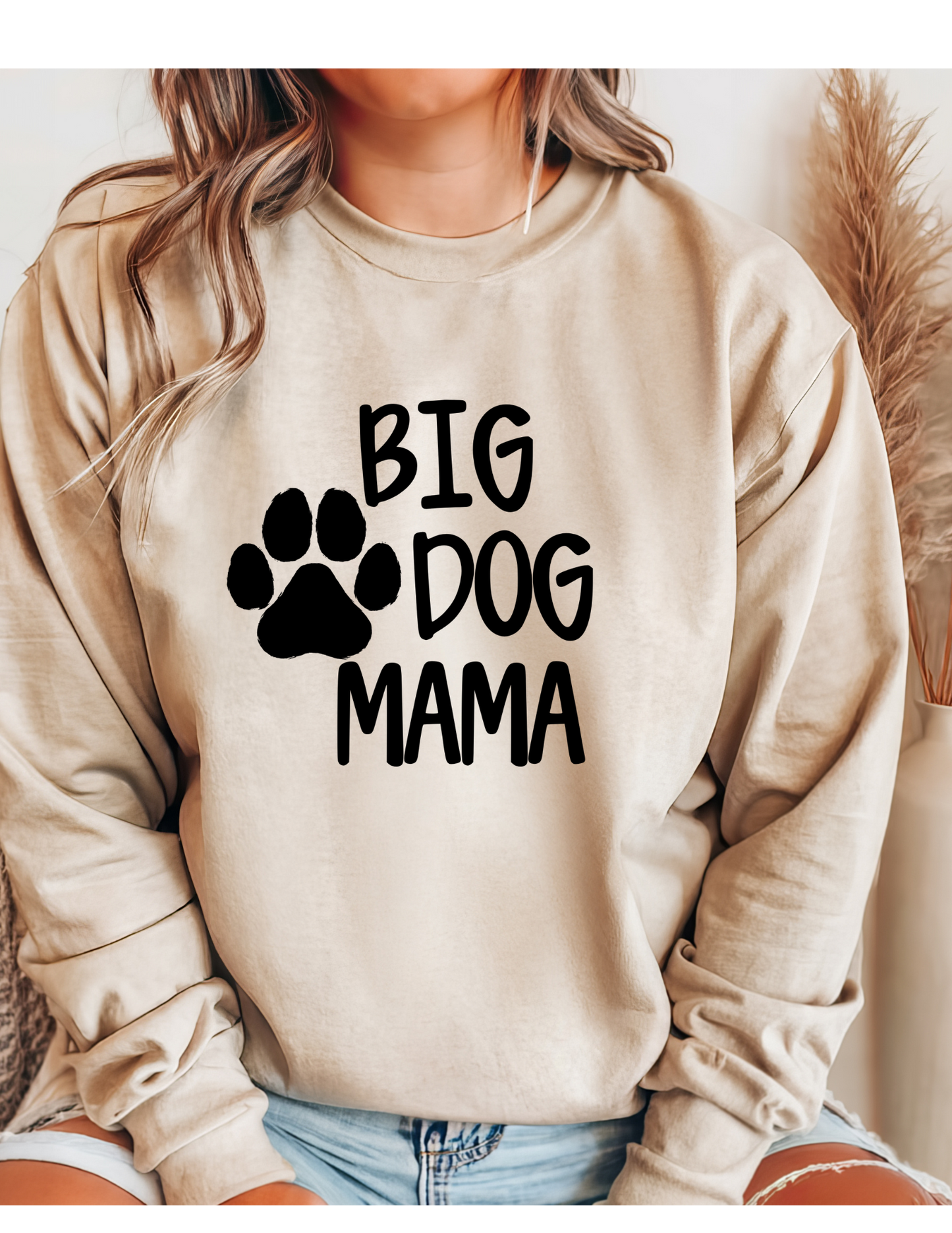 Big Dog Mama w/ Paw