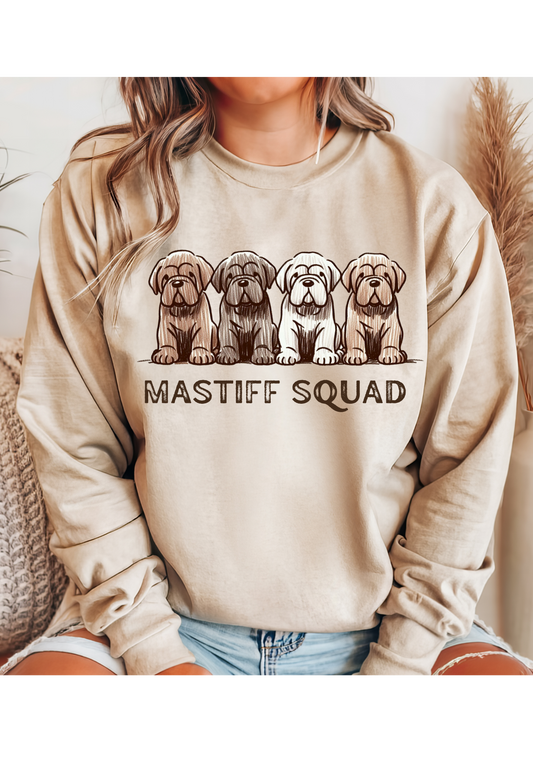 Mastiff Squad T Shirt/Sweatshirt