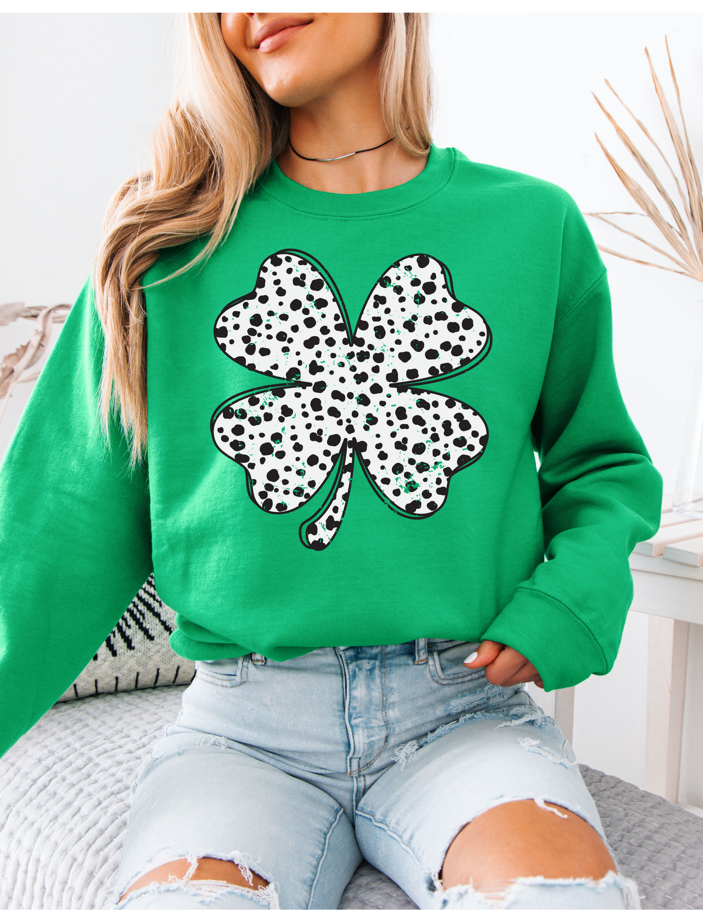 Dalmatian Shamrock T Shirt / Sweatshirt