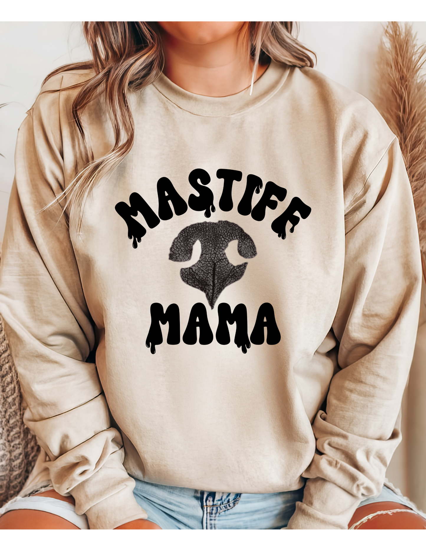 Nose Print Mastiff Mama T Shirt/Sweatshirt