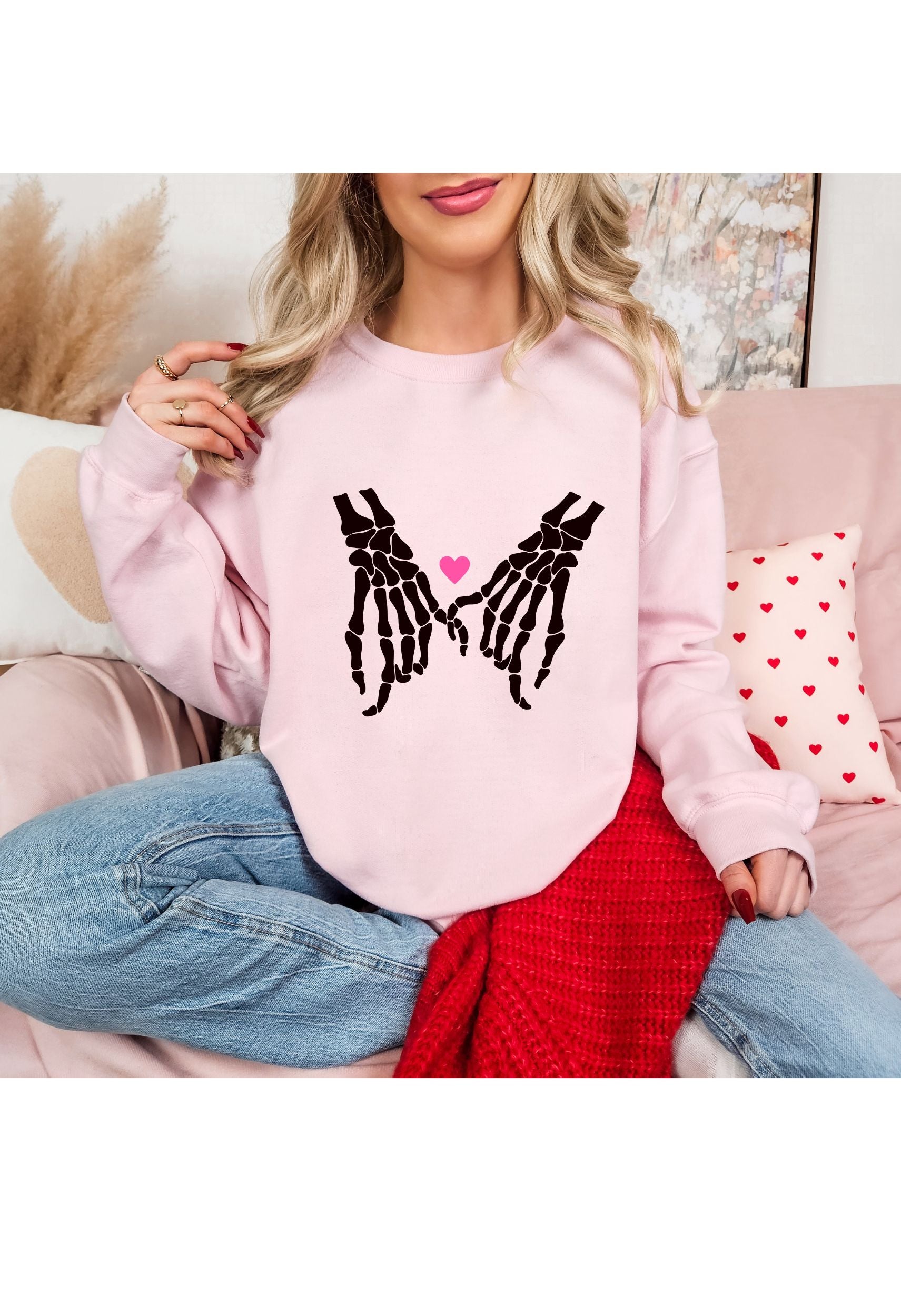 Skellie Pinky Promise Sweatshirt/T Shirt