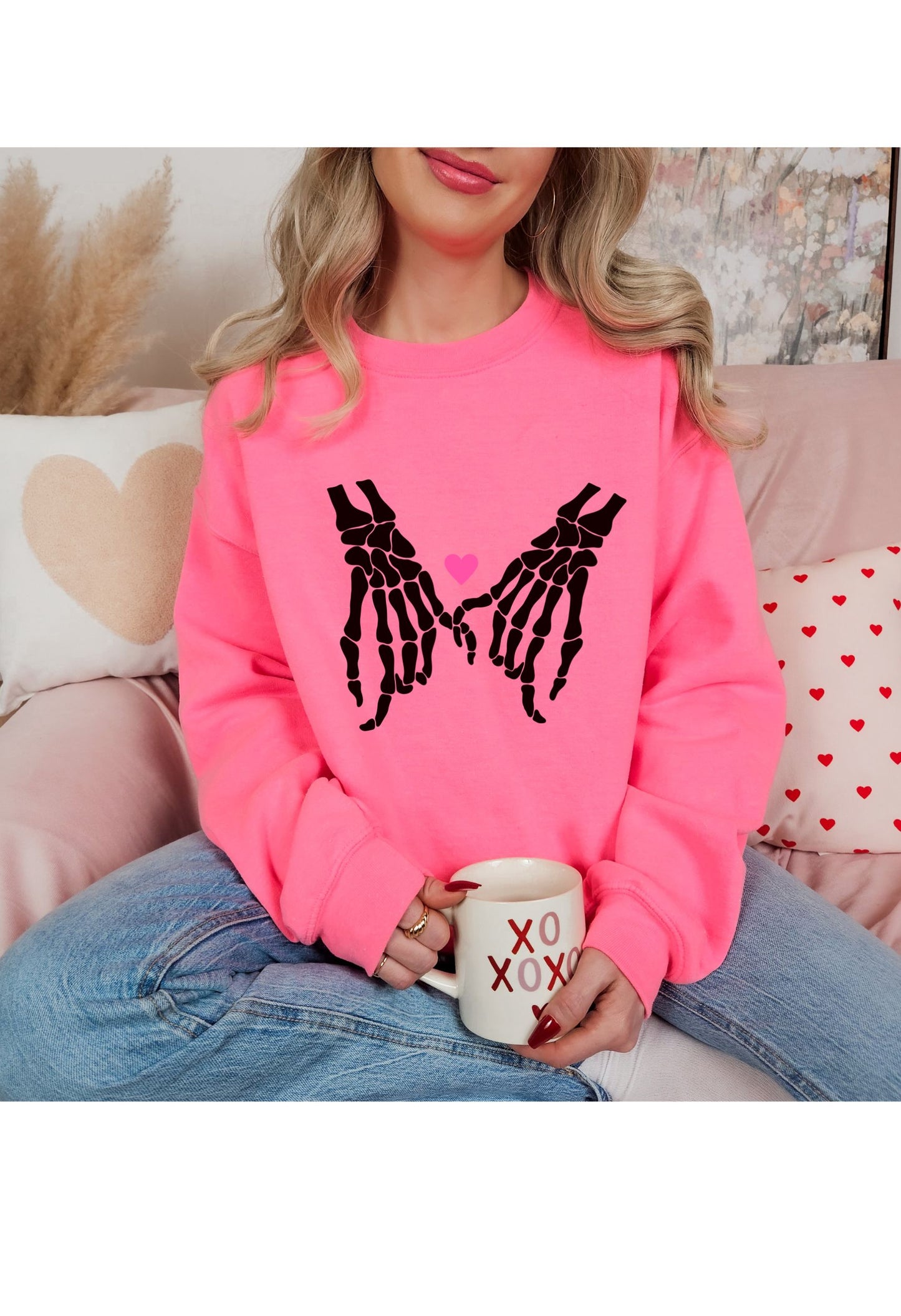 Skellie Pinky Promise Sweatshirt/T Shirt