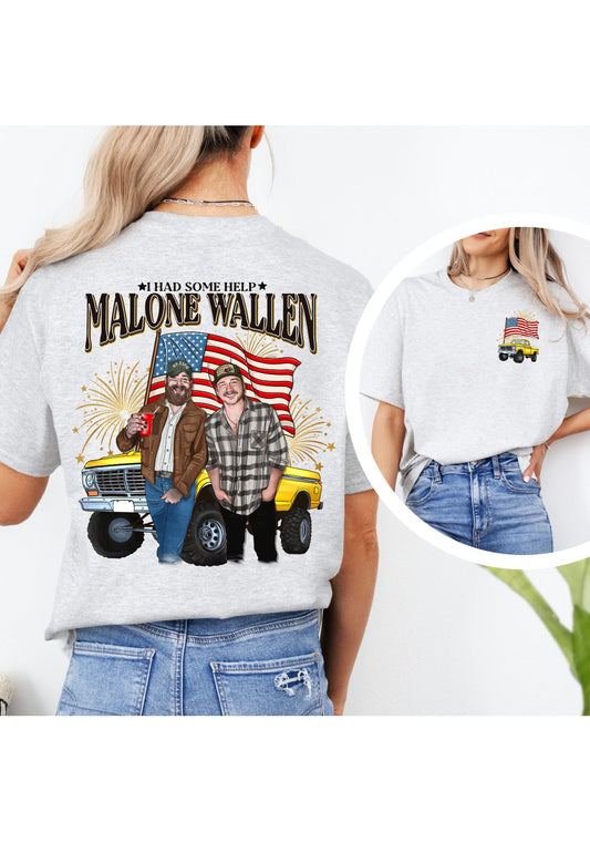 Malone & Wallen I Had Some Help Shirt (Copy)