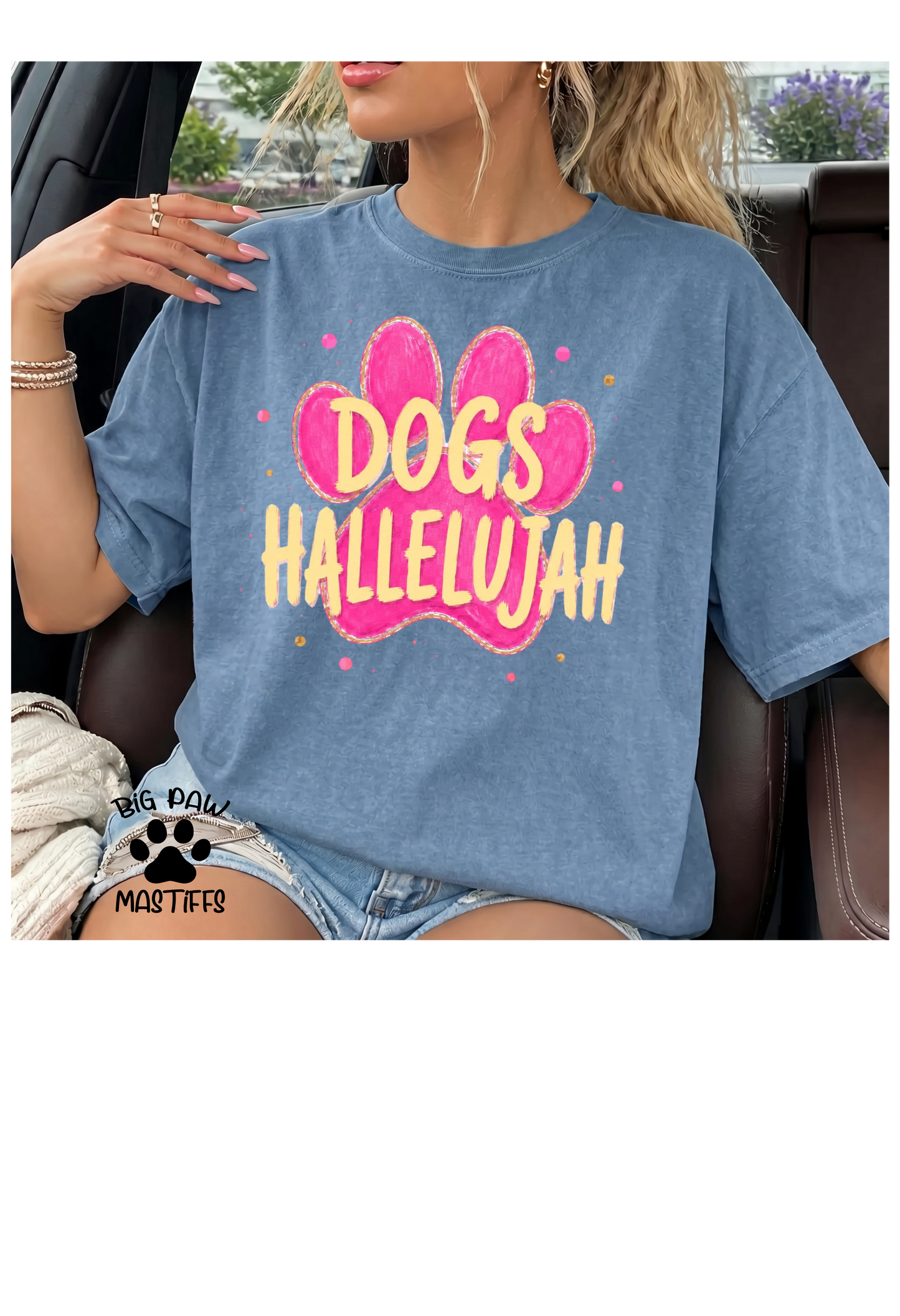 Dogs / Mastiffs Hallelujah Comfort Colors