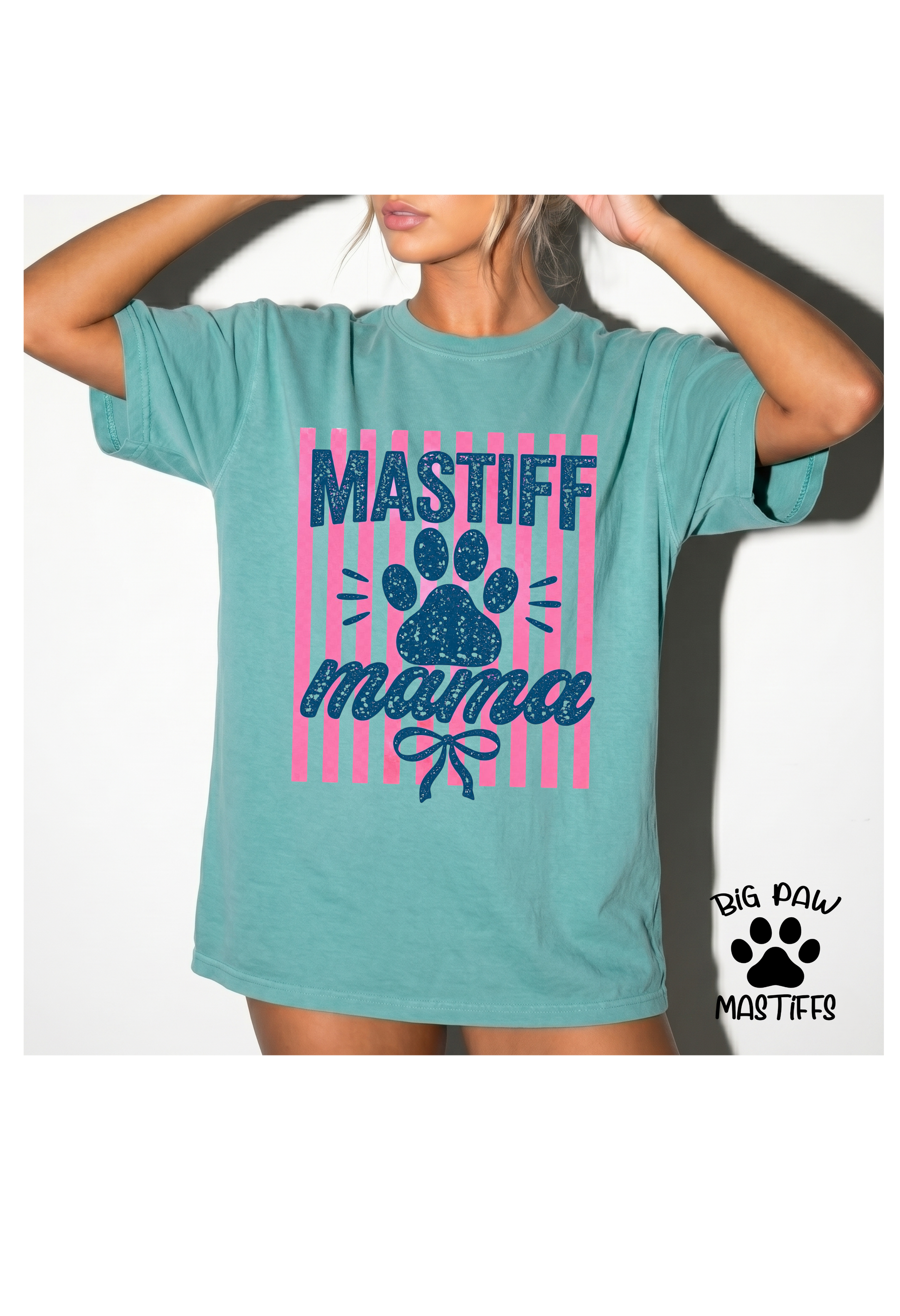 Mastiff Mom Preppy