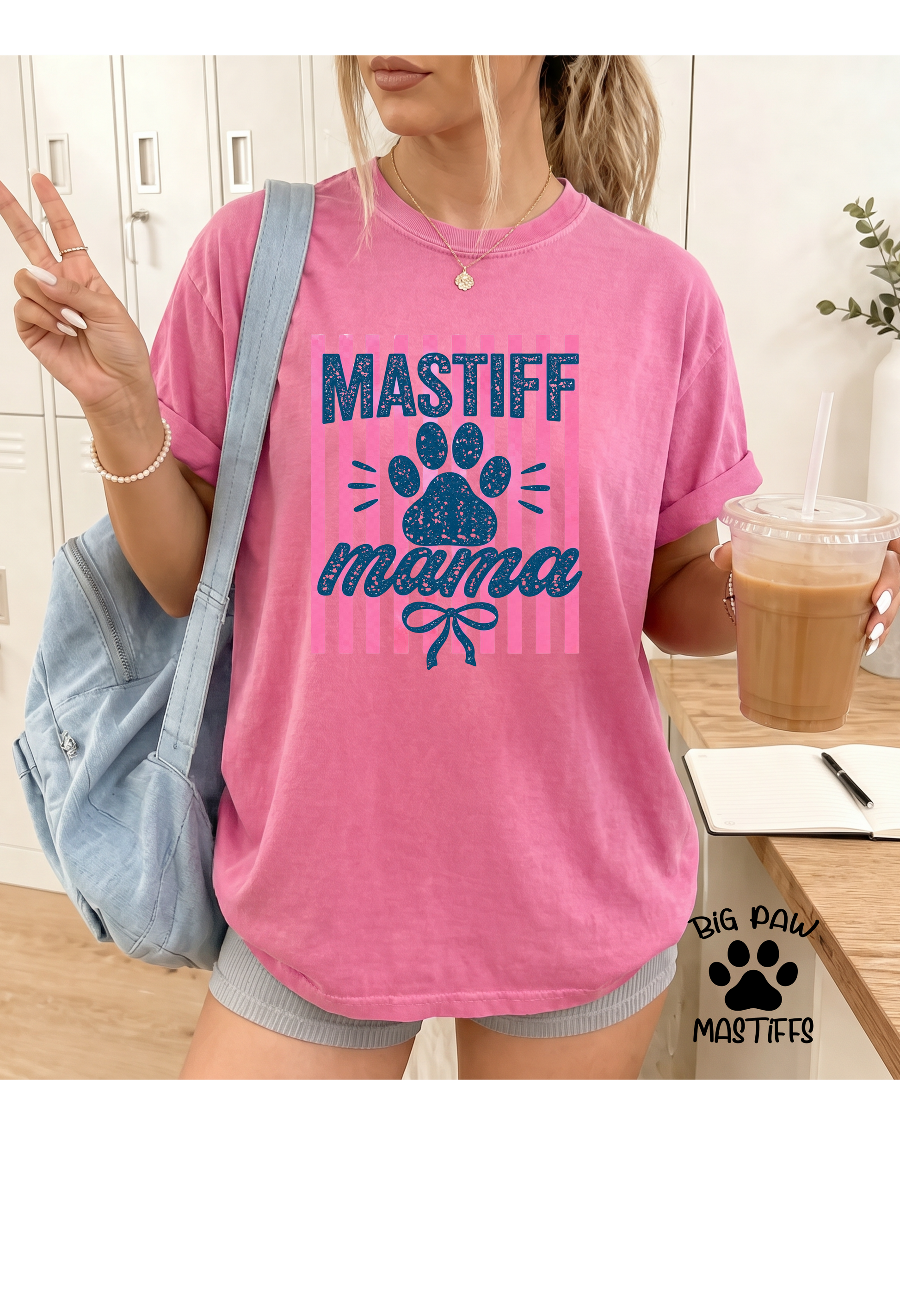 Mastiff Mom Preppy