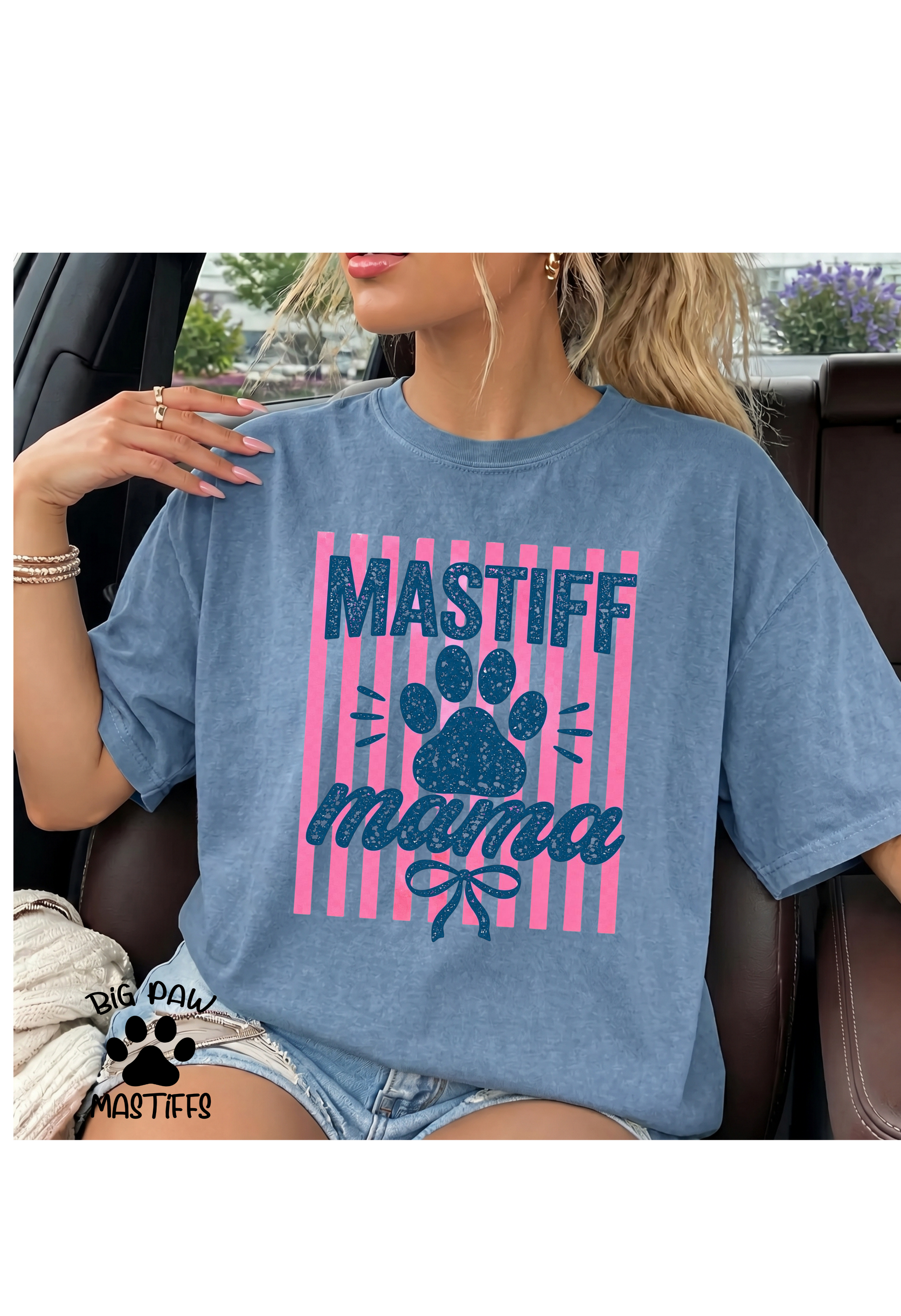 Mastiff Mom Preppy