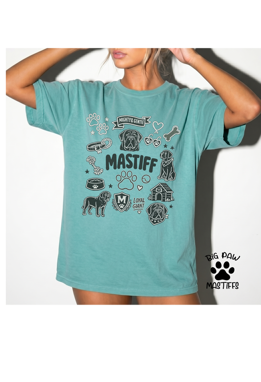 Mastiff Design Comfort Colors