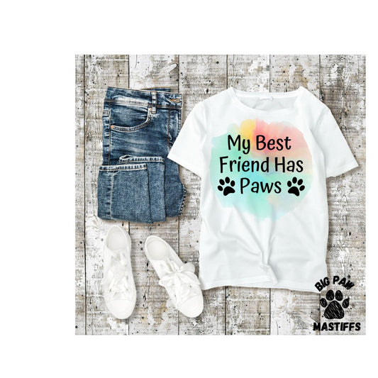 My Best Friend Has Paws T-Shirt